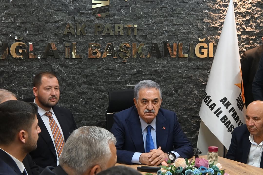 📍 Ak Parti Muğla İl Başkanlığı Genel Başkan Yardımcımız Sayın Hayati Yazıcı, İl Başkanlığımıza (3)