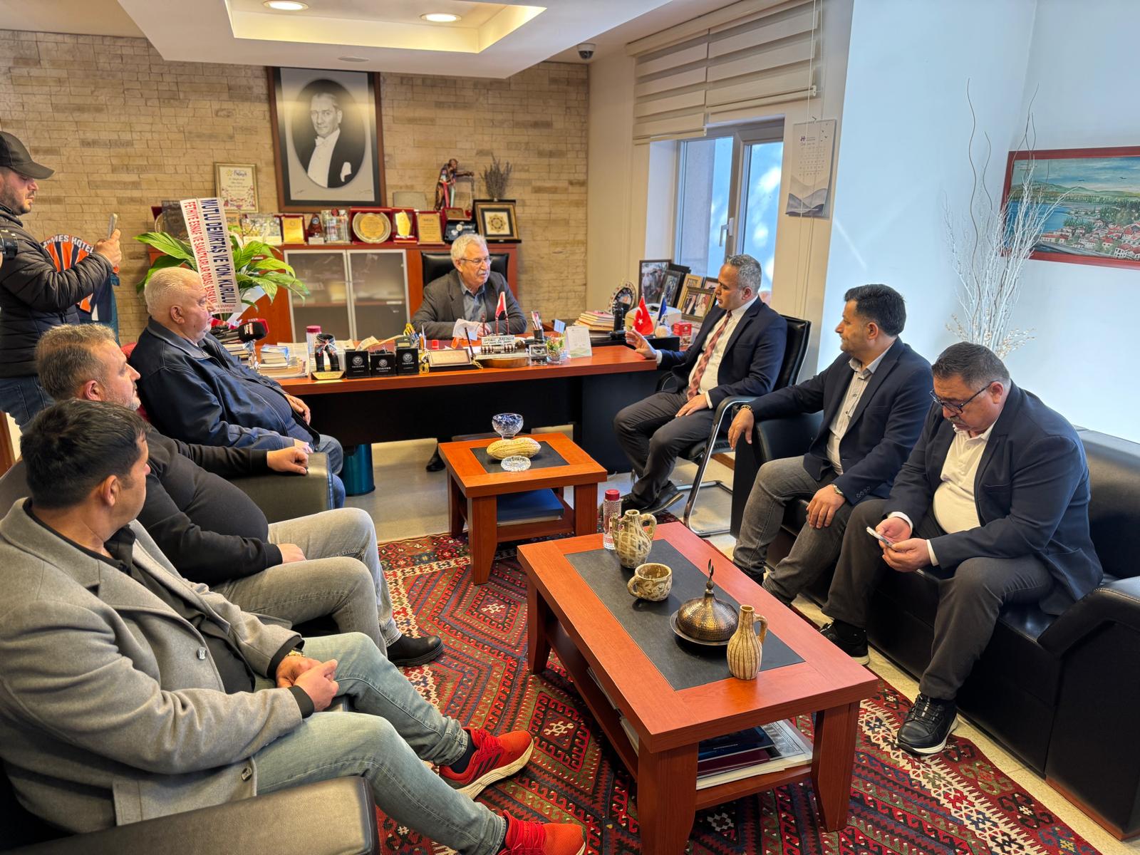 Fethi̇ye Esnaf Odasi’ndan Oda Başkanlarina Zi̇yaret (1)