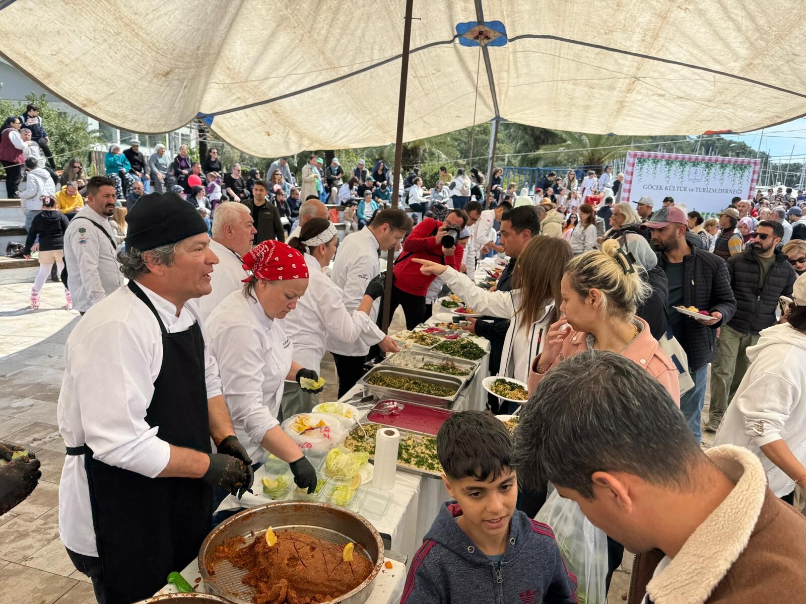 8. Göcek Ot Yemekleri Festivali, Renkli Görüntülere Sahne Oldu (6)