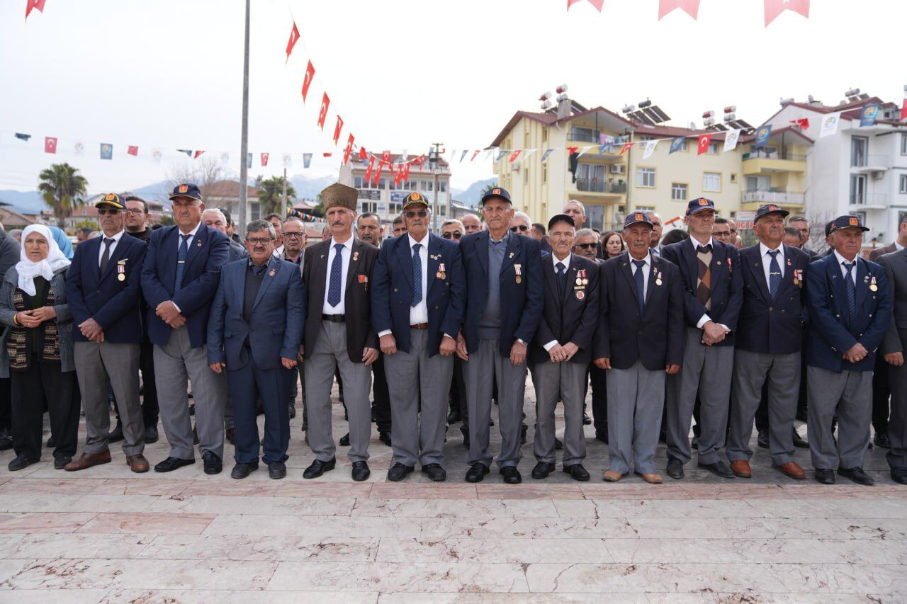 Çanakkale Deni̇z Zaferi̇’ni̇n 111. Yili Seydi̇kemer’de Törenle Kutlandi (6)