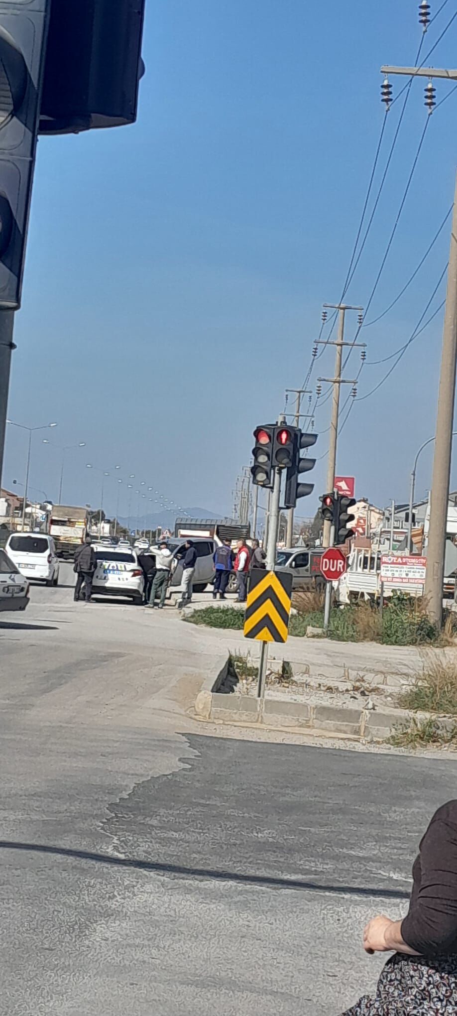 Çevre Yolunda Kamyon Ile Kamyonet Çarpıştı (8)