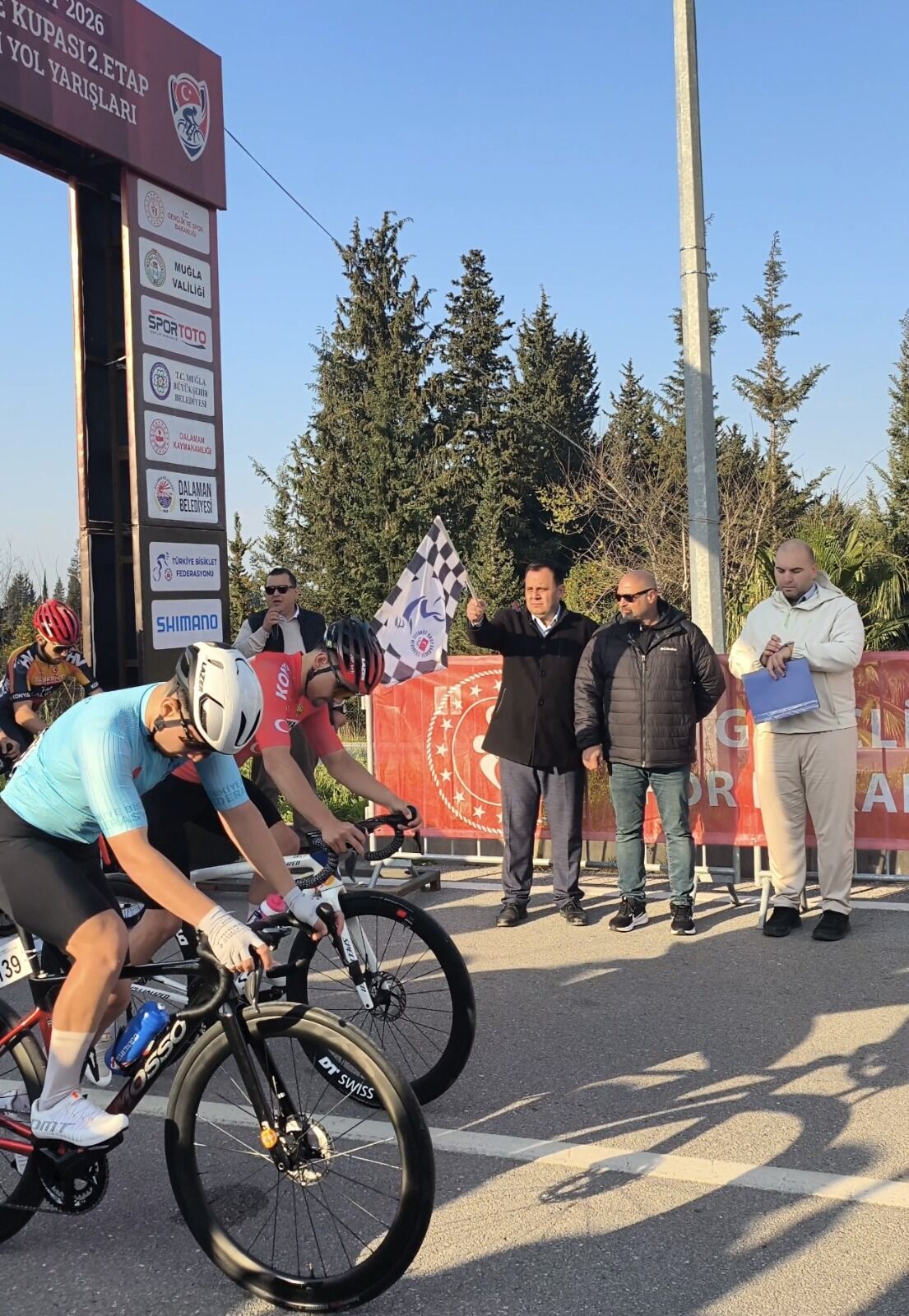 Dalaman’da Türki̇ye Kupasi 2. Etap Puanli Yol Yarişlari Başladi (2)