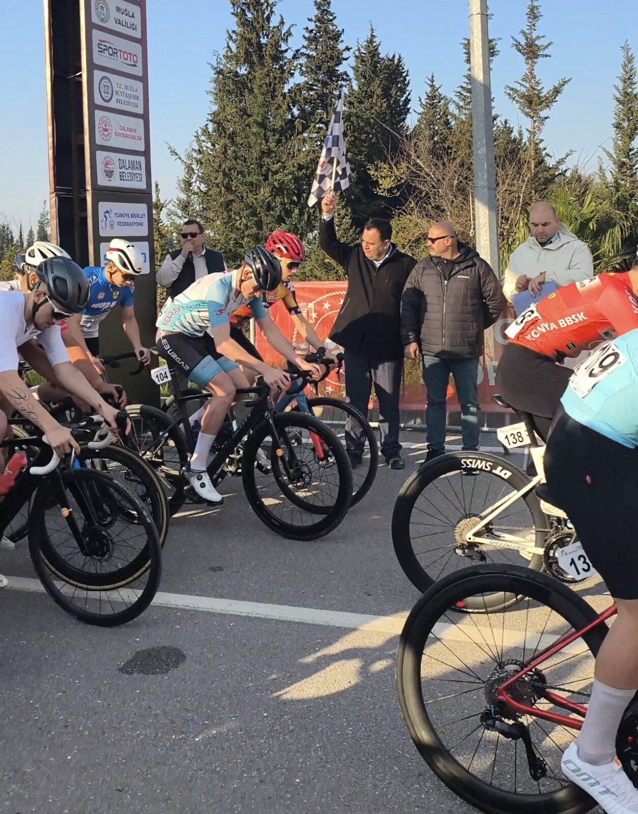 Dalaman’da Türki̇ye Kupasi 2. Etap Puanli Yol Yarişlari Başladi (3)