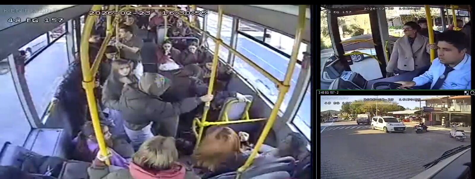 Direksiyon Başında Hayat Kurtaran Müdahale (4)