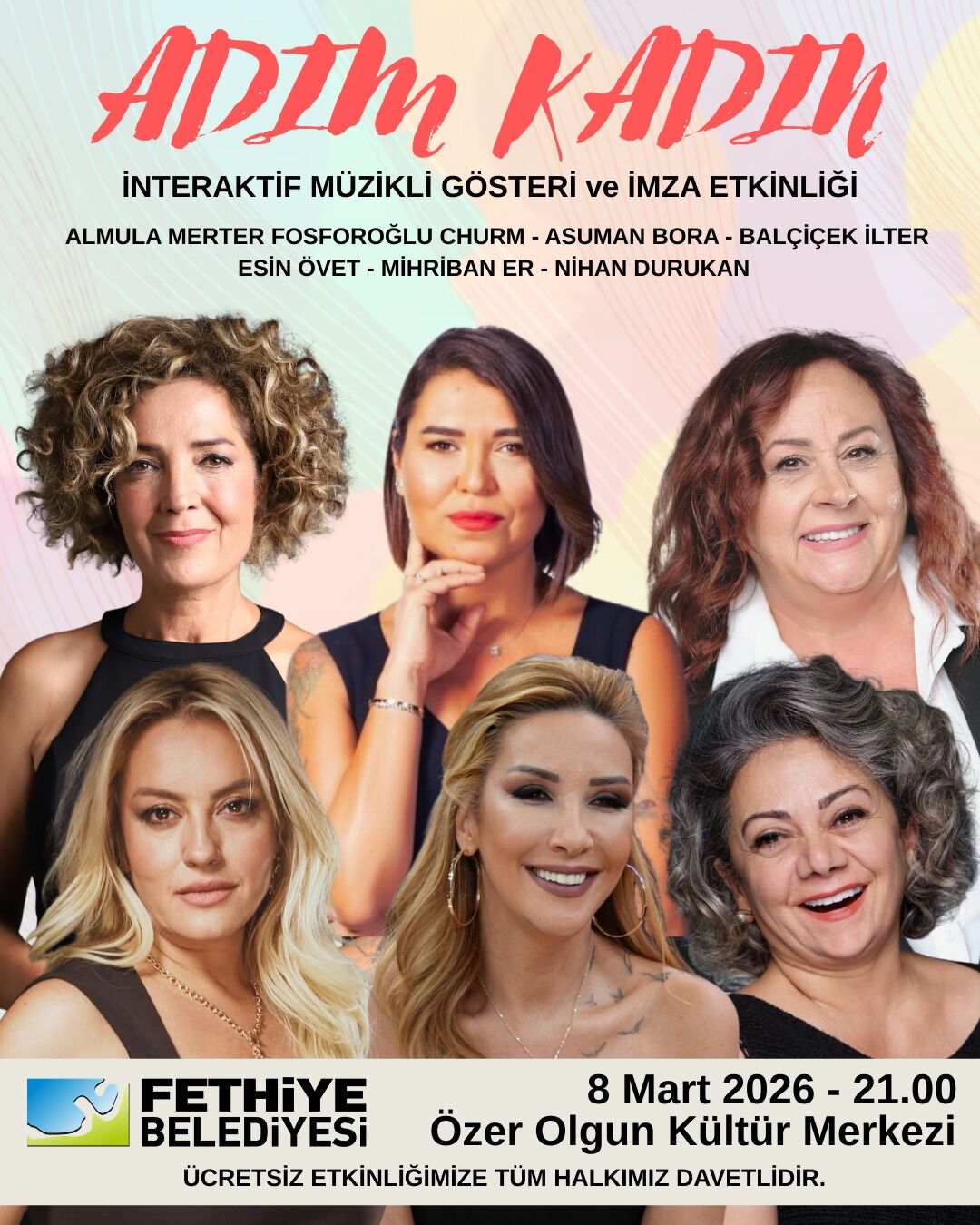 Fethi̇ye’de 8 Mart Dünya Kadinlar Günü Etki̇nli̇klerle Kutlanacak (3)