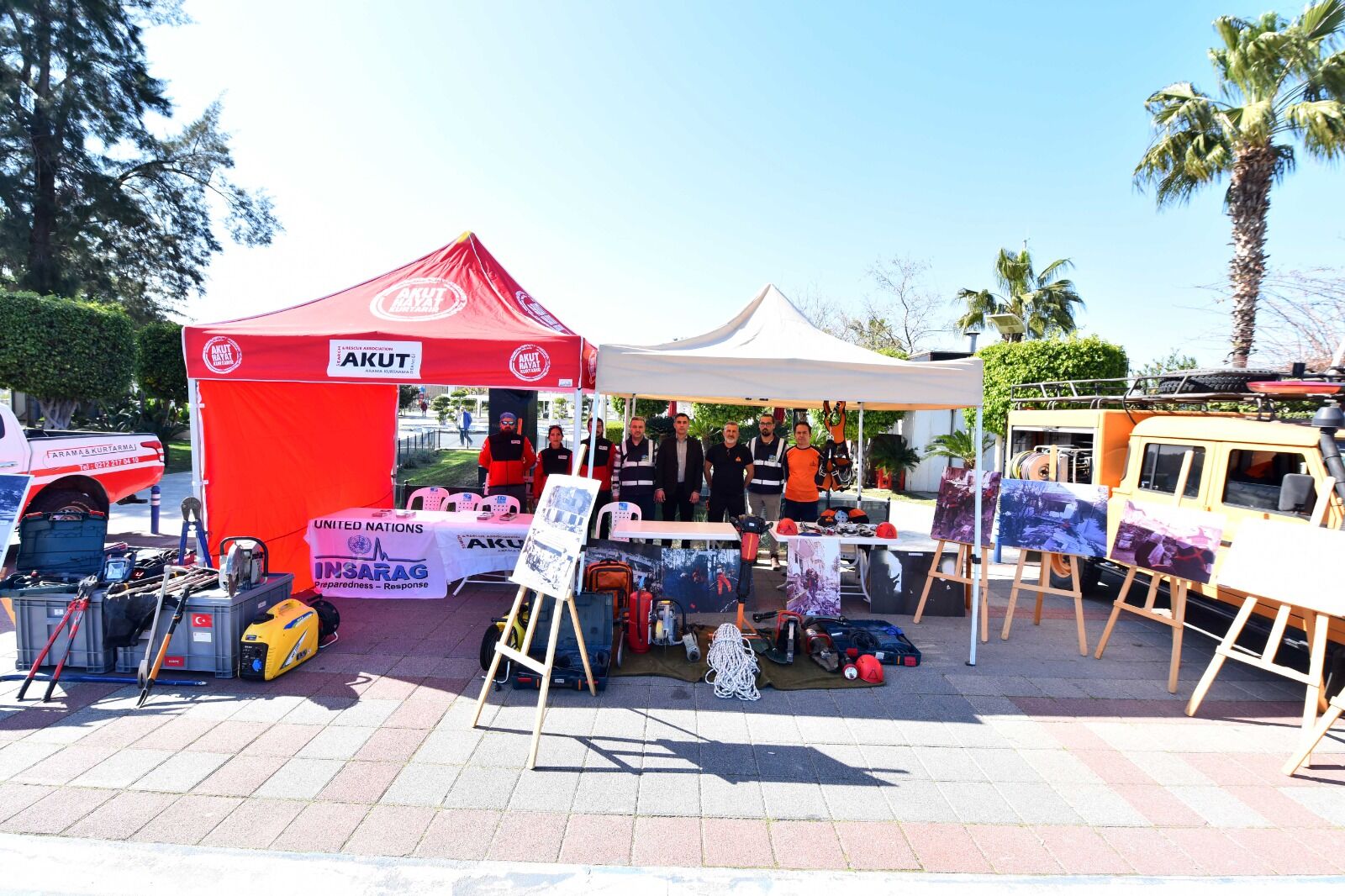 Fethi̇ye’de Deprem Eği̇ti̇mleri̇ Sürüyor (12)