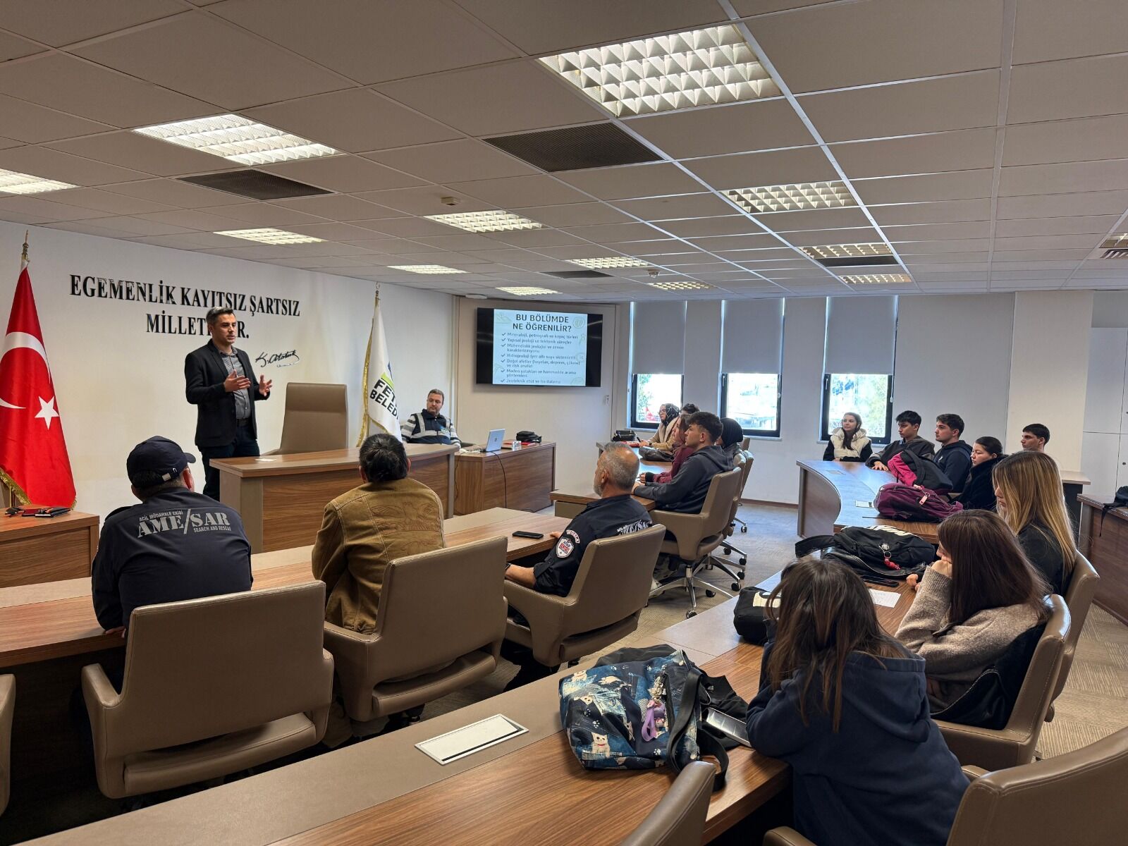 Fethi̇ye’de Deprem Eği̇ti̇mleri̇ Sürüyor (3)