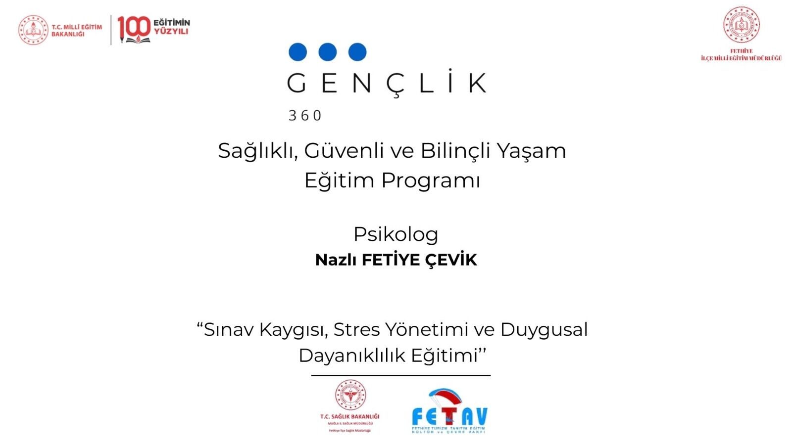 Gençli̇k 360 Eğitim Programı Kapsamında Eğitimler Sürüyor (4)