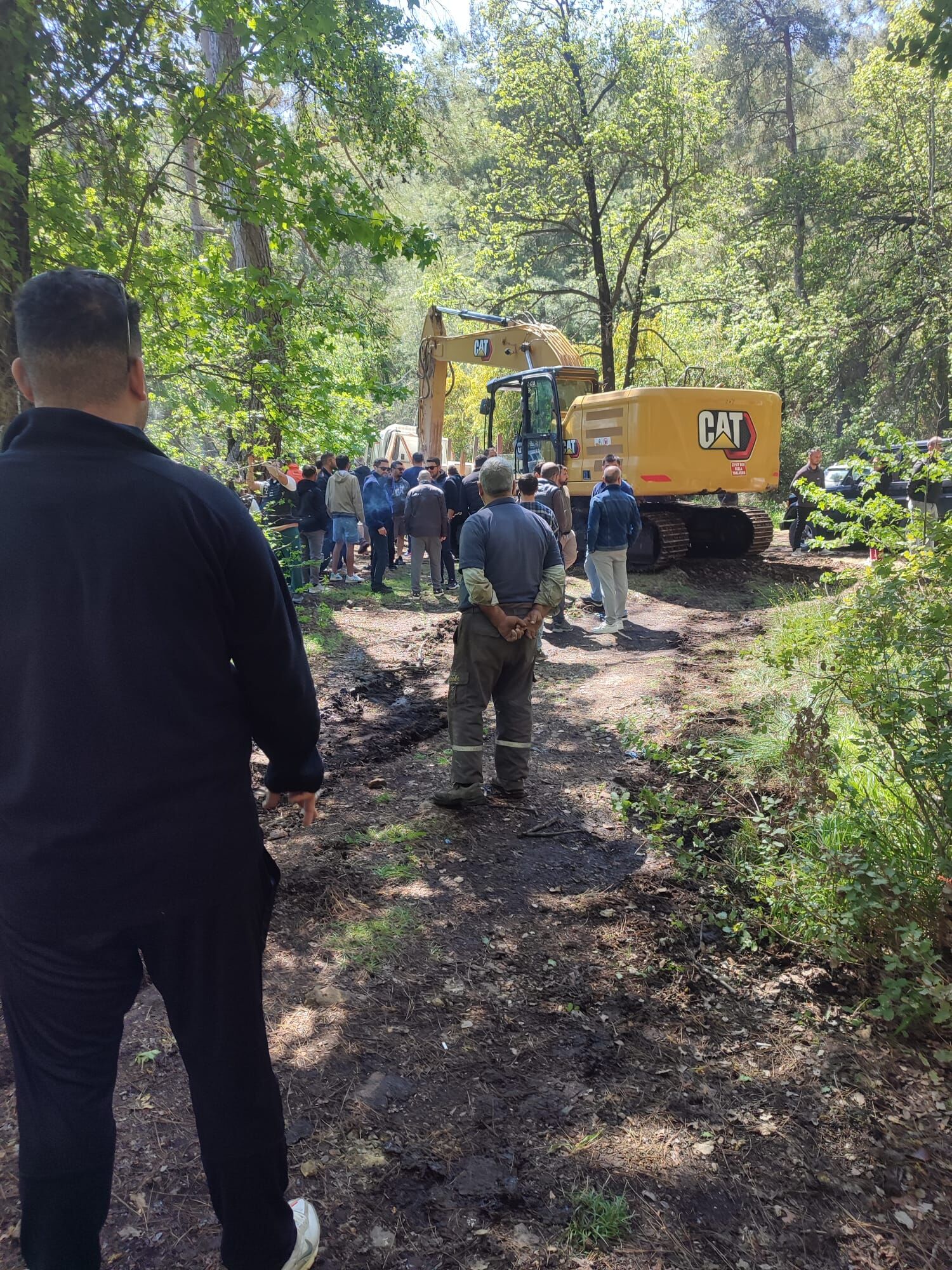 Göcek Osmanağa Koyu’nda İnşaat Başladi (2)