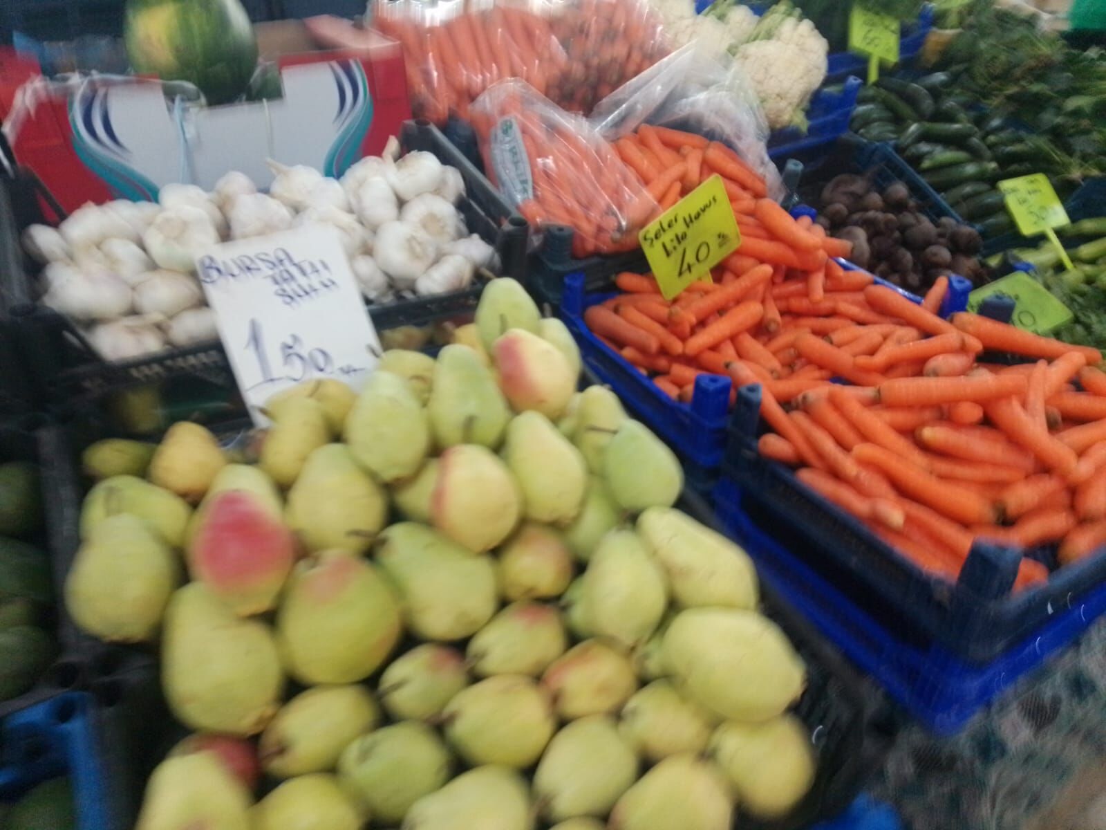 Sebze Meyve Fiyatlarında Büyük Yükseliş (1)