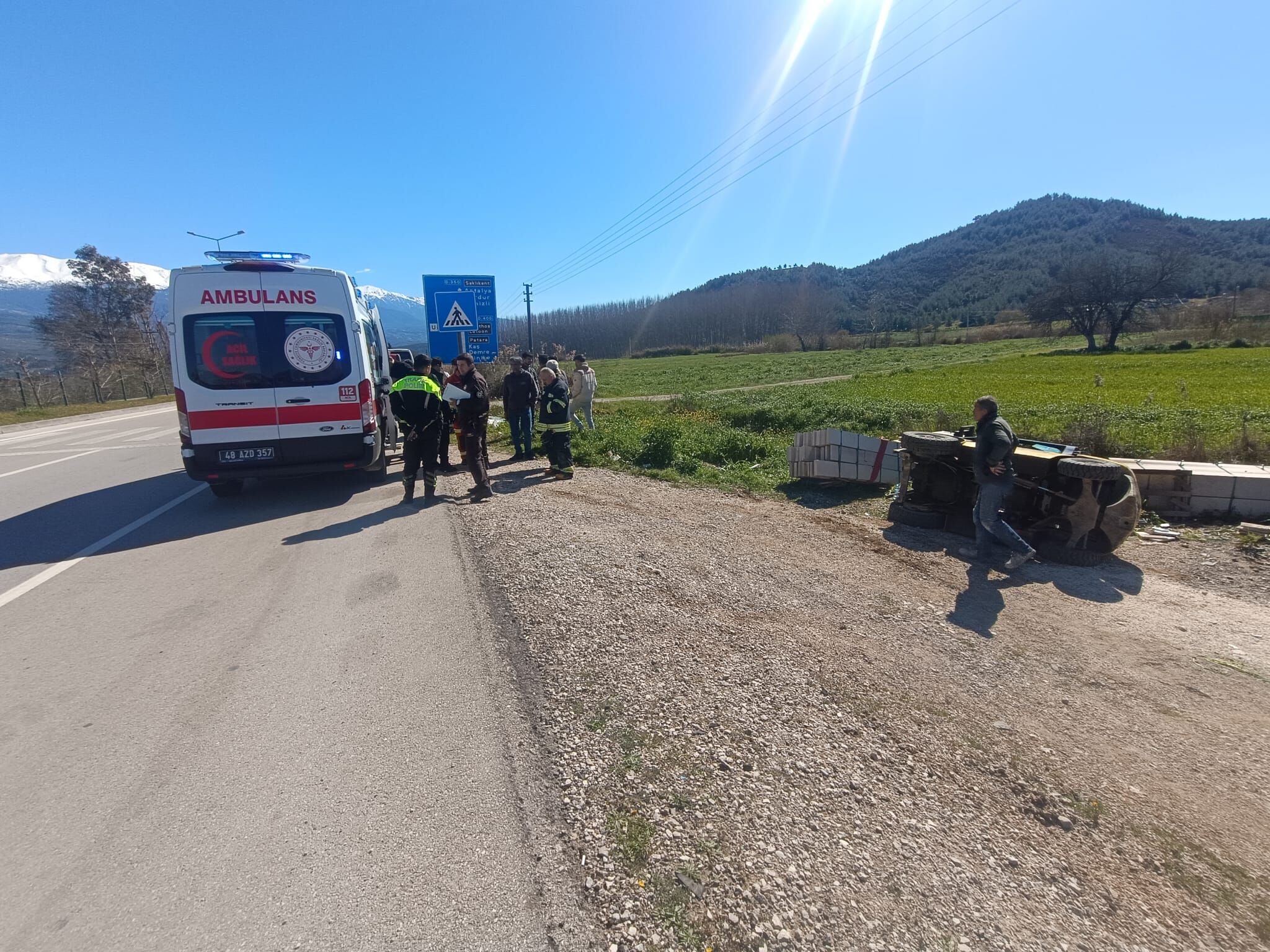 Seydikemer'de Forklift Kazası Ağır Yaralanan Coşkun Seçim Hayatını Kaybetti (3)