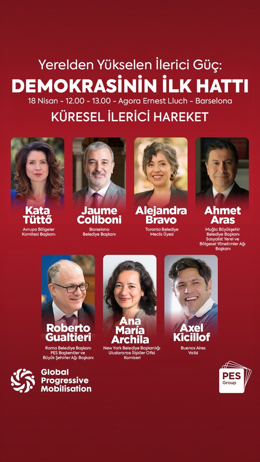 Başkan Aras, Demokrasi Zirvesi İçin Barselona’da (3)