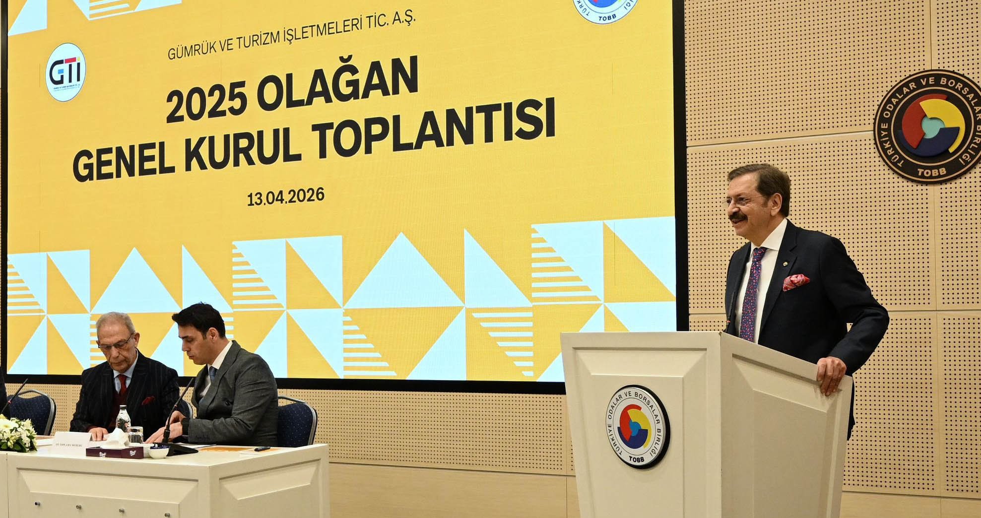 Başkan Çirali, Gümrük Ve Turi̇zm İşletmeleri̇ Ti̇caret Aş (Gti̇) Genel Kurulu’na Katildi (5)