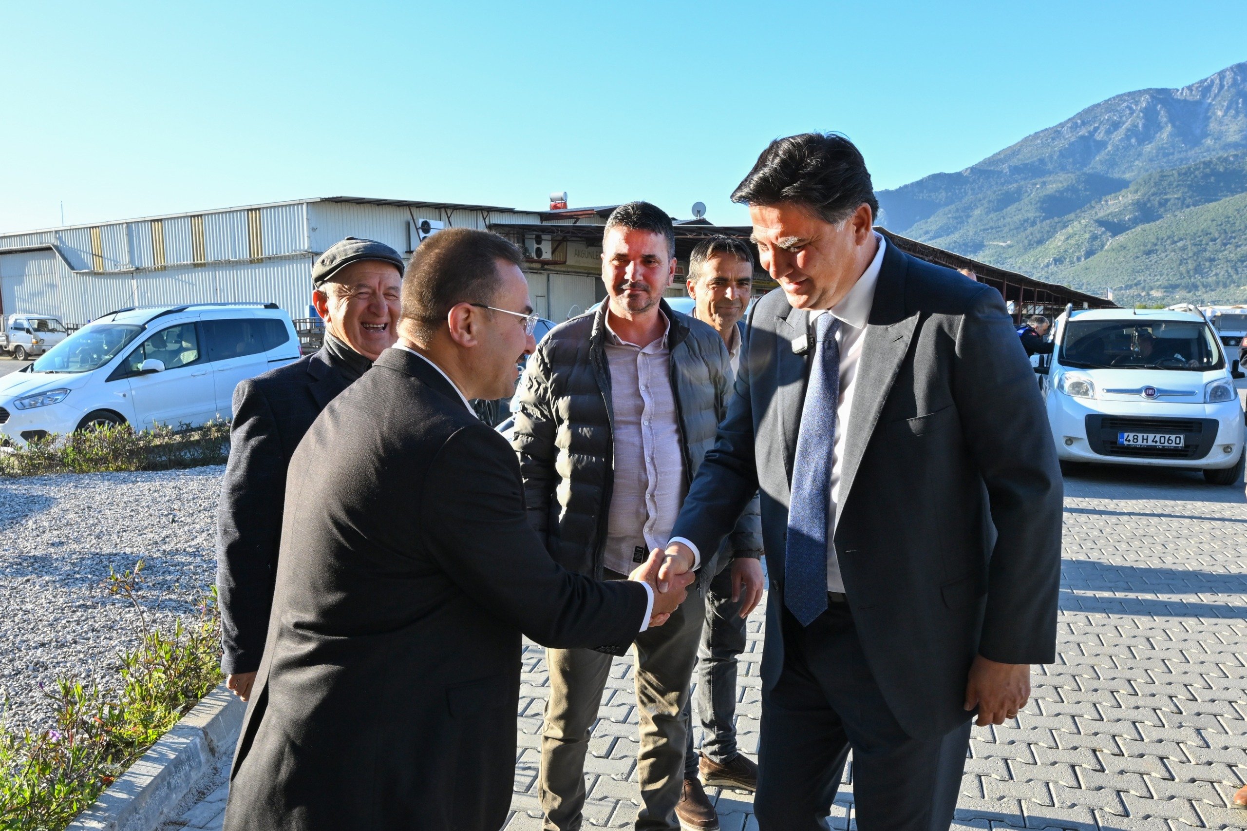 Başkan Karaca’dan Üreticilere Sabah Sürprizi (5)