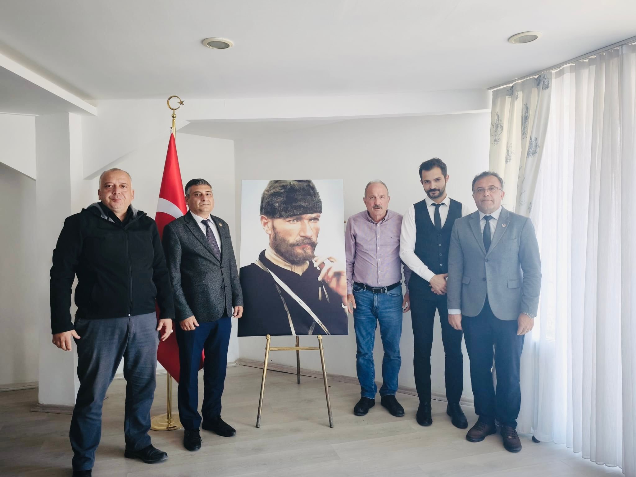 Bbp Muğla İl Başkanı Özkan Bozkurt İle Behçet Saatcı Bir Araya Geldi (2)