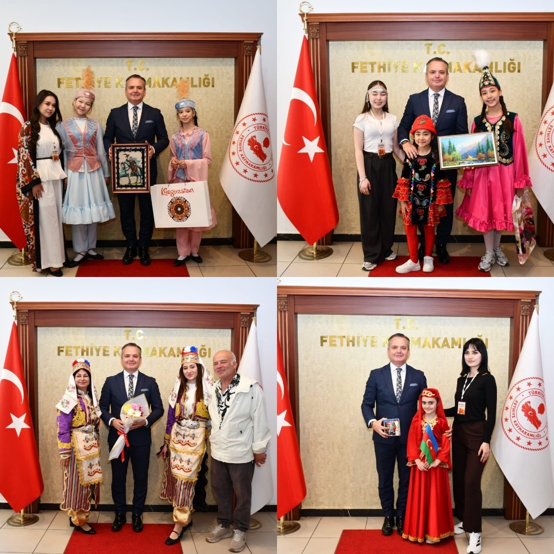 Dünya Çocukları Kaymakam Akkaya’yı Ziyaret Etti (2)