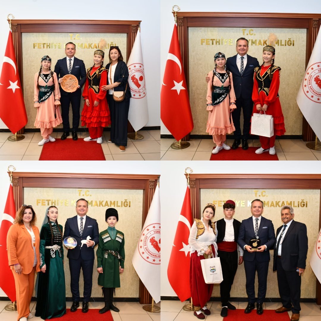 Dünya Çocukları Kaymakam Akkaya’yı Ziyaret Etti (3)