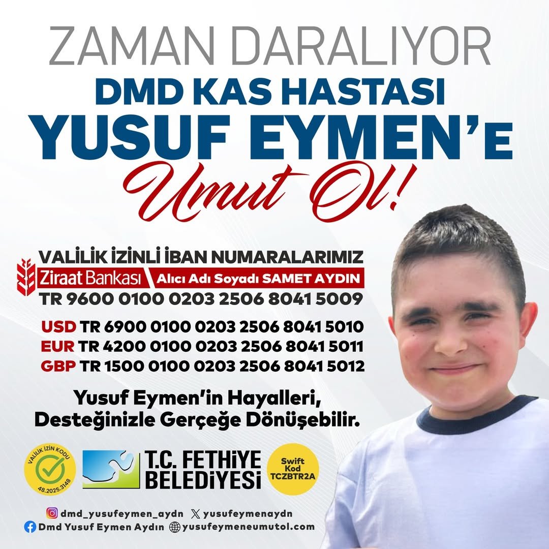 Fethiye Tek Yürek Oldu Yusuf Eymen İçin 25 Milyon Tl Toplandı-1