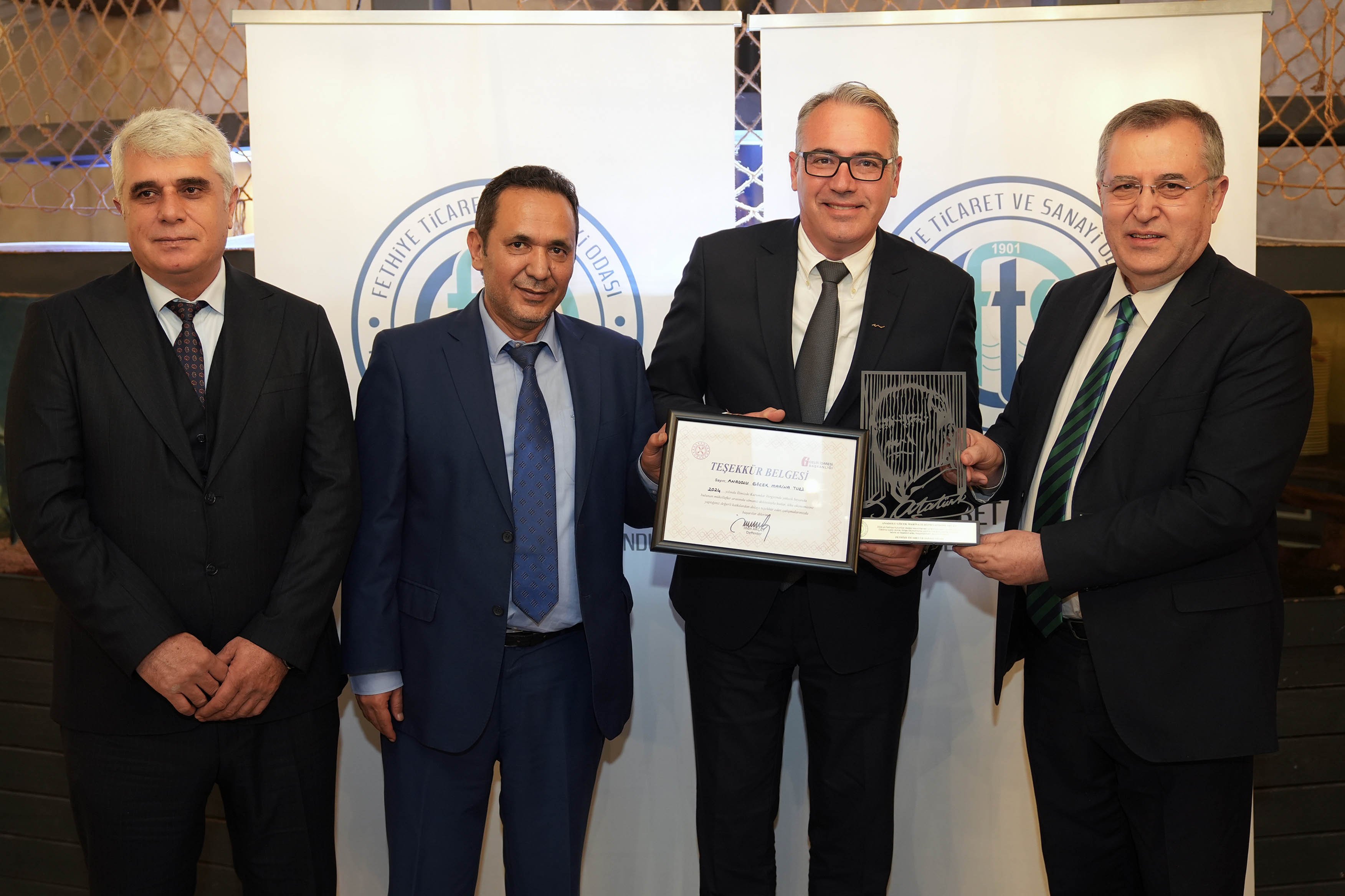 Fethi̇ye Vergi̇ Ve İsti̇hdam Rekortmenleri̇ne Teşekkür (11)