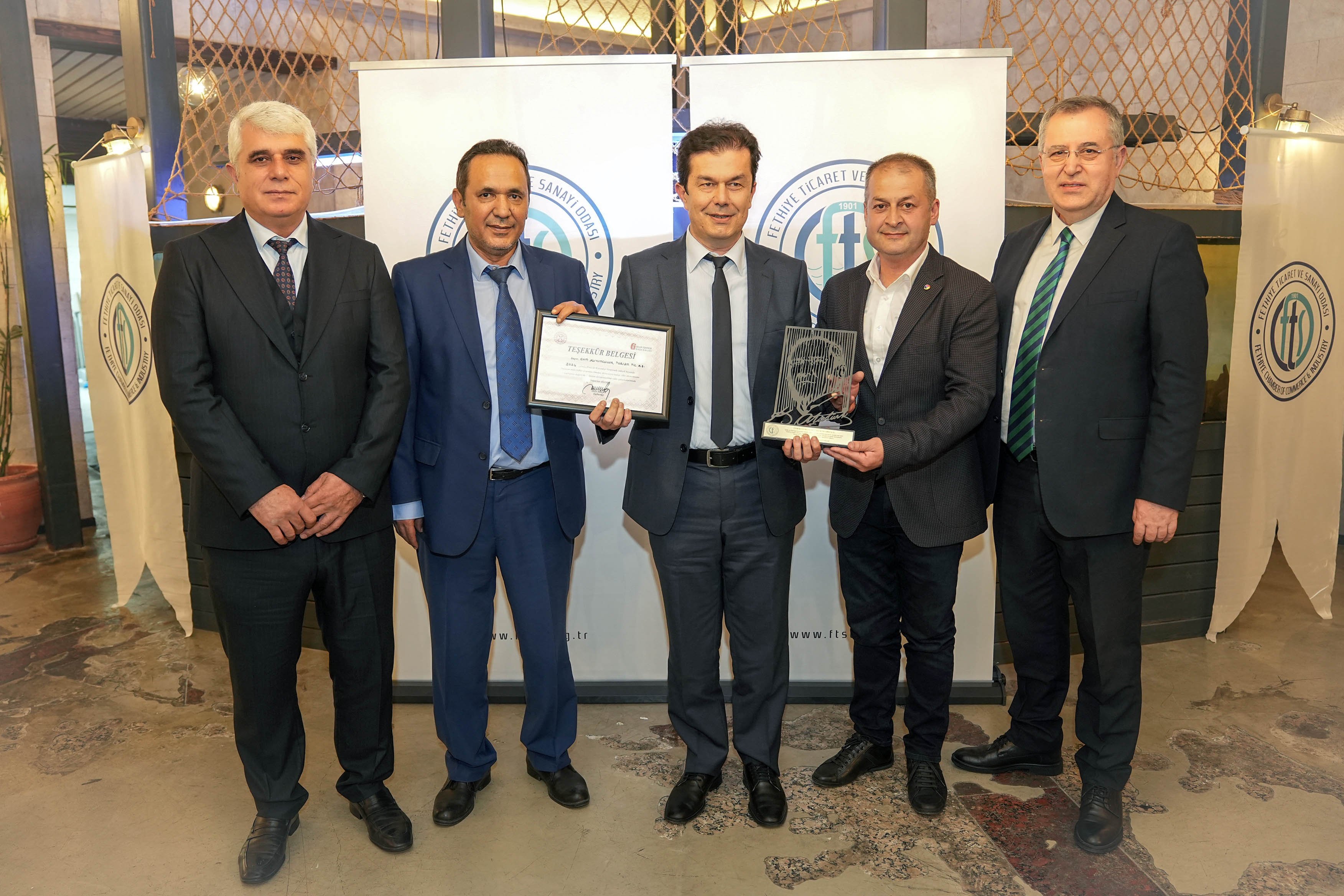 Fethi̇ye Vergi̇ Ve İsti̇hdam Rekortmenleri̇ne Teşekkür (15)