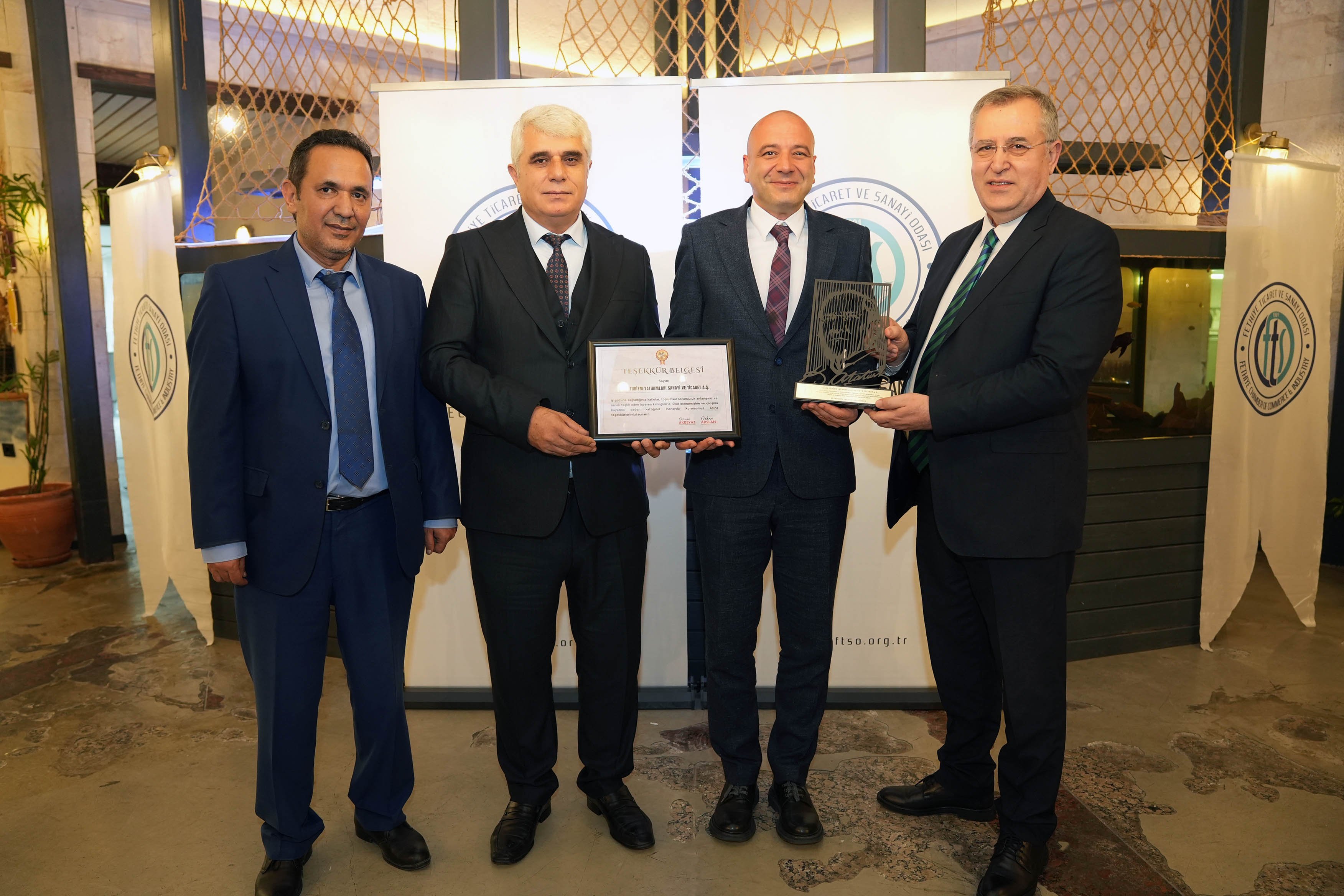 Fethi̇ye Vergi̇ Ve İsti̇hdam Rekortmenleri̇ne Teşekkür (19)