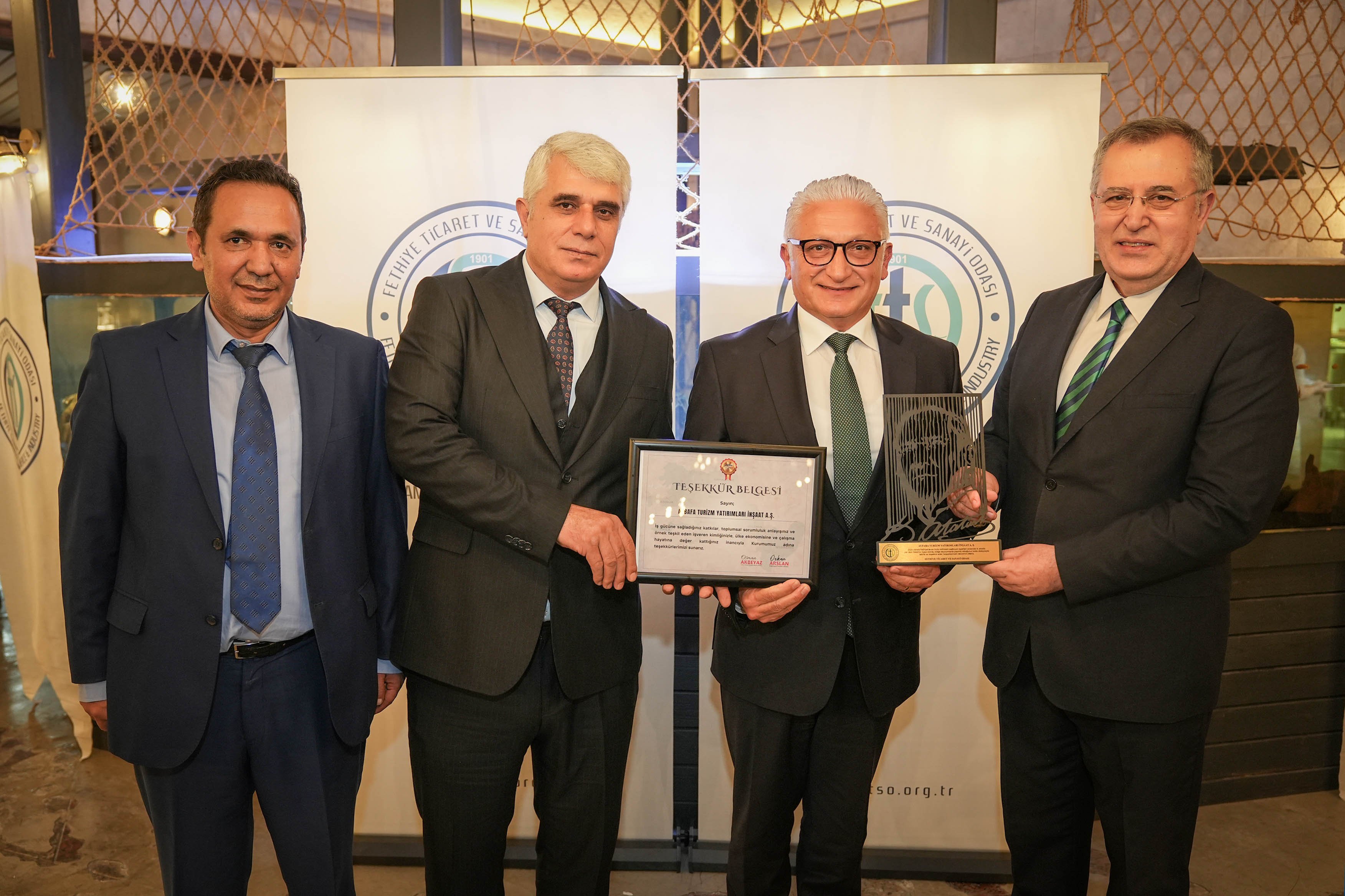 Fethi̇ye Vergi̇ Ve İsti̇hdam Rekortmenleri̇ne Teşekkür (22)