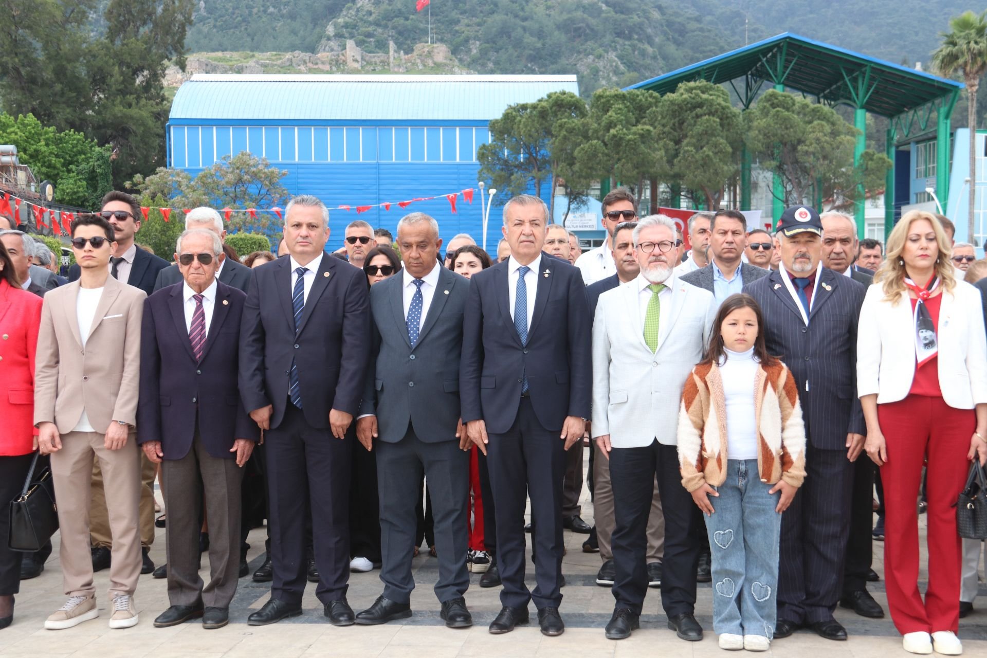 Fethi̇ye'de 23 Ni̇san Törenle Kutlandi (6)