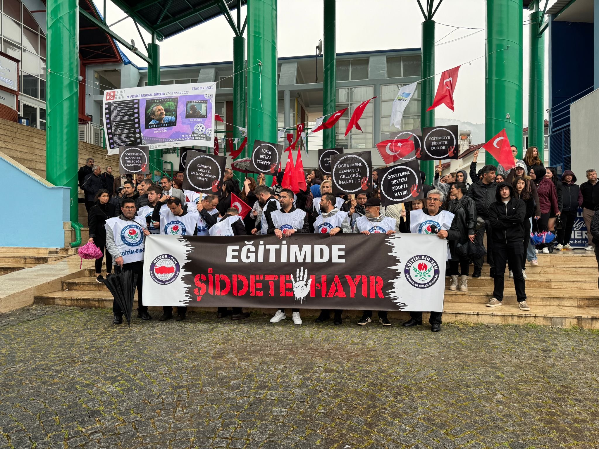 Fethiye’de Eğitimde Şiddete Karşı Dikkat Çektiler (7)