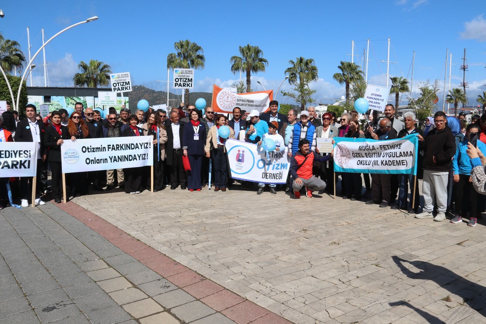 Fethiye’de Otizm Farkındalık Günü Etkinliği Gerçekleştirildi (6)
