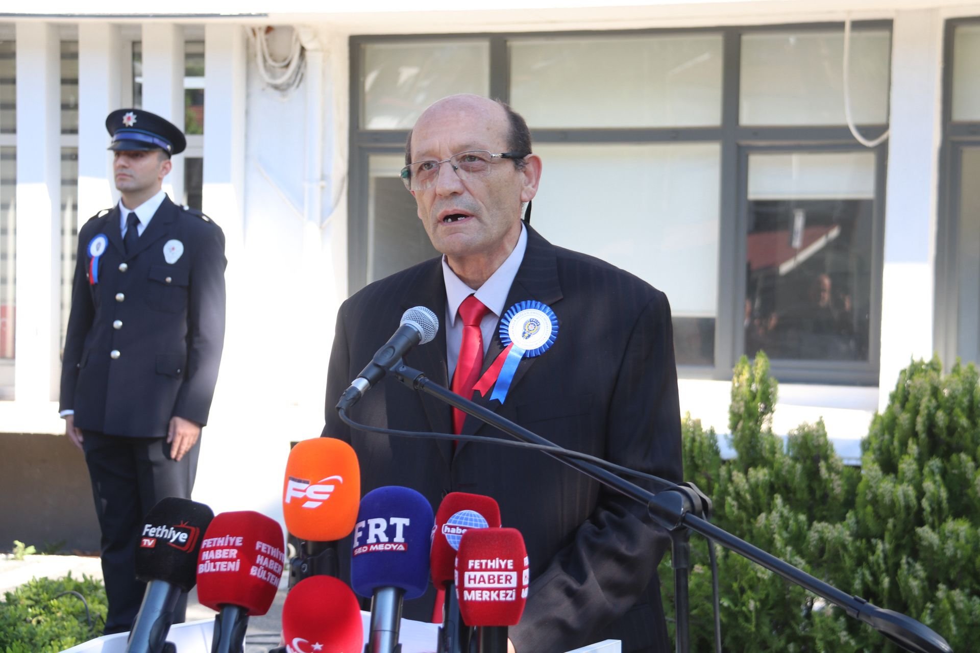 Fethiye'de Türk Polis Teşkilatının 181. Kuruluş Yıldönümü Törenle Kutlandı (12)