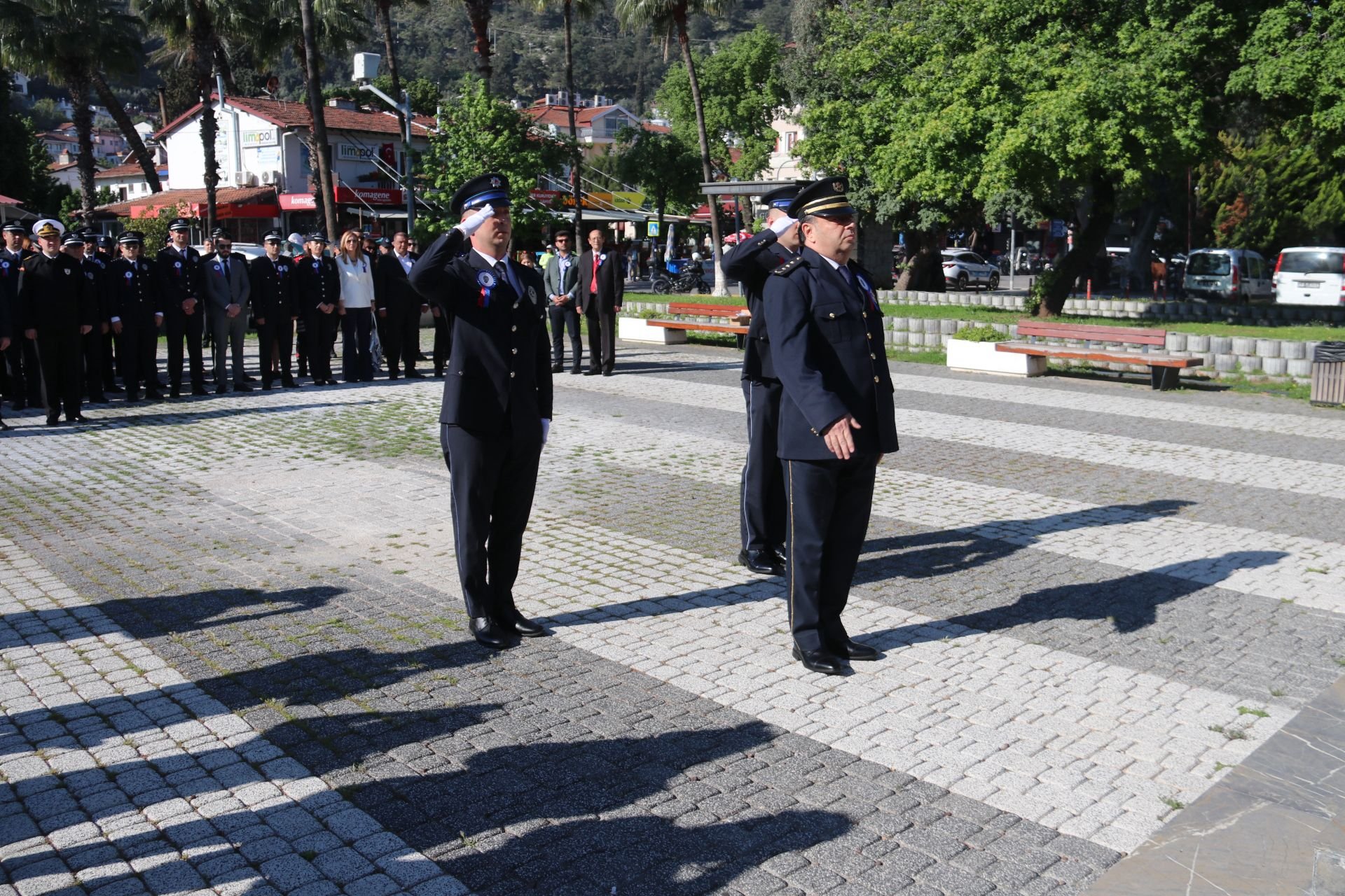 Fethiye'de Türk Polis Teşkilatının 181. Kuruluş Yıldönümü Törenle Kutlandı (4)