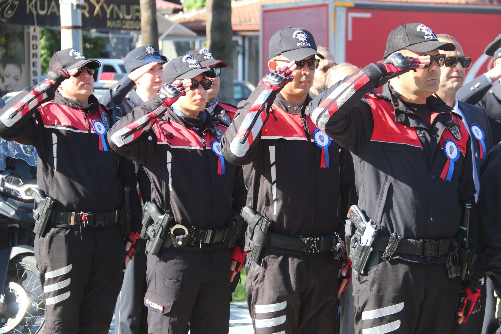 Fethiye'de Türk Polis Teşkilatının 181. Kuruluş Yıldönümü Törenle Kutlandı (5)