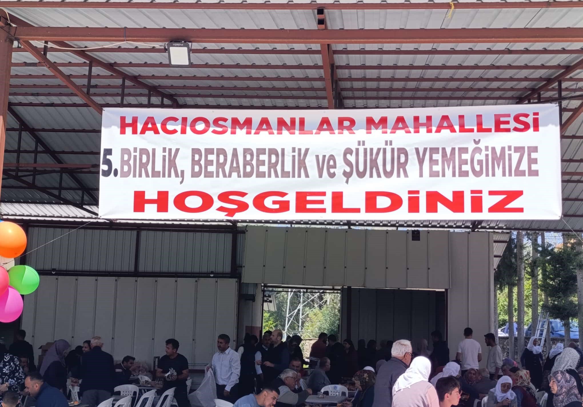 Hacıosmanlar’da Gönülleri Buluşturan Şükür Sofrası (3)-1