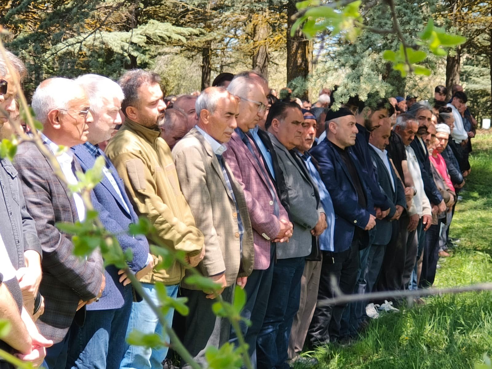 Kazada Hayatını Kaybeden Kamyon Sürücüsü Son Yolcuğuna Uğurlandı (1)