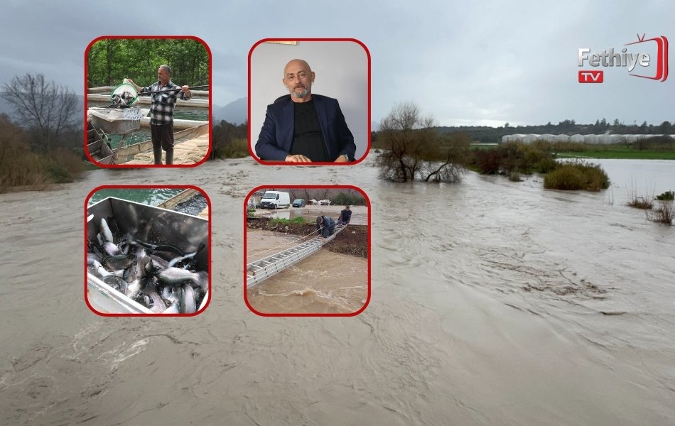 Seydikemer’deki Sel Felaketi Alabalık Tesislerini Vurdu: 100 Milyon Tl Zarar