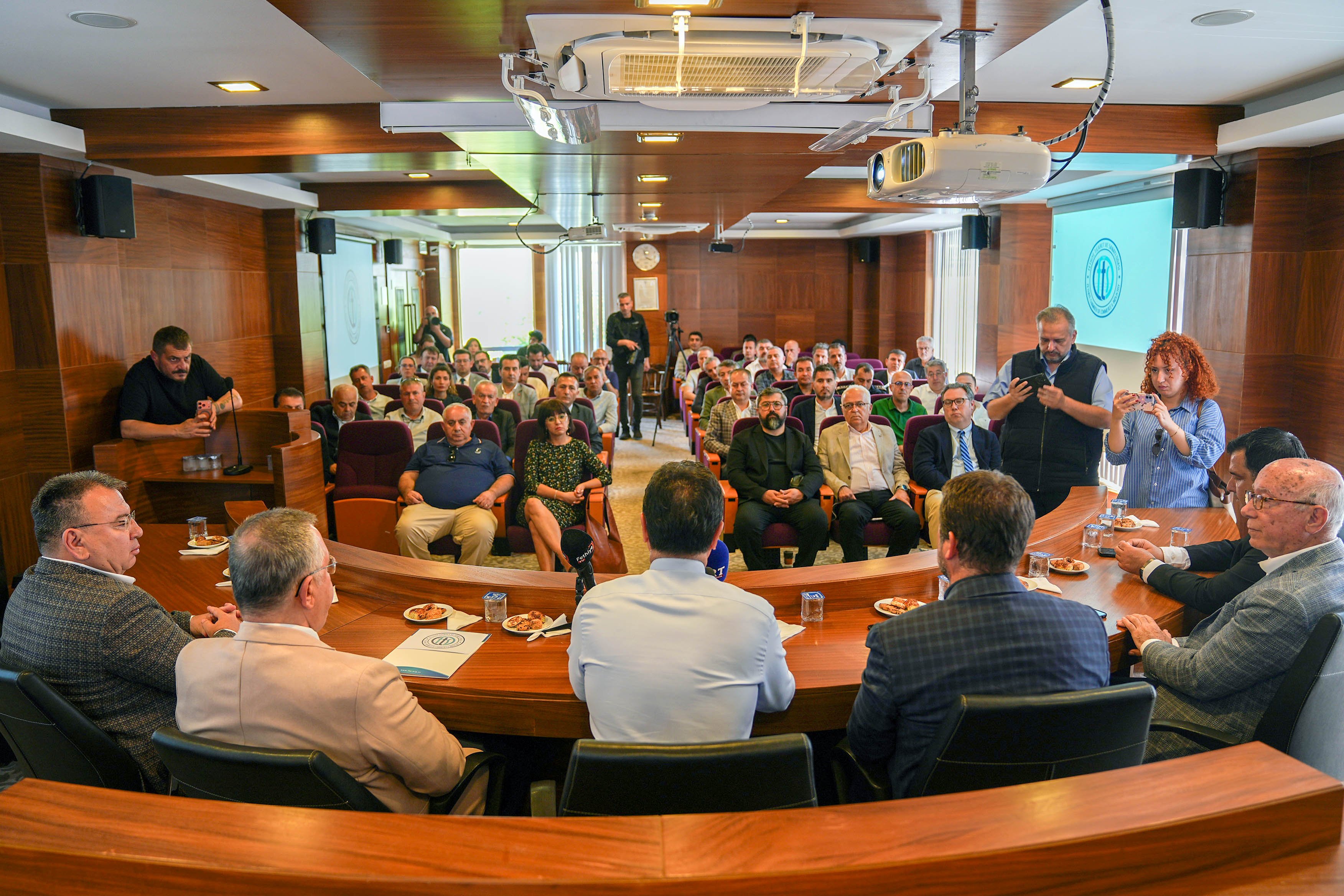 Muğla Büyükşehi̇r Beledi̇ye Başkani Ahmet Aras, Ftso’da İş Dünyasinin Talepleri̇ni̇ Di̇nledi̇ (3)