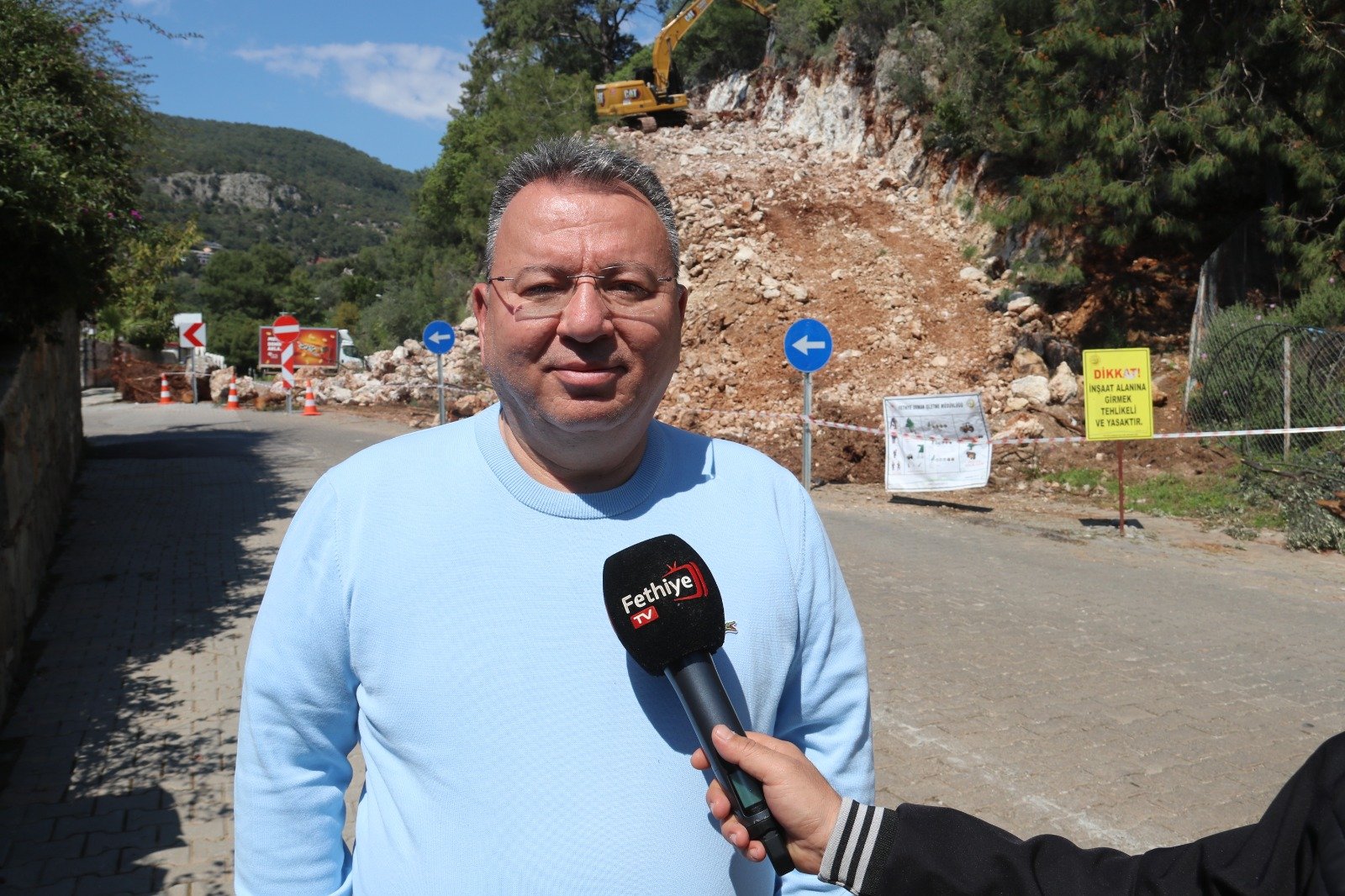 Ölüdeniz’de Yıllardır Beklenen Alternatif Yol Yapılıyor (9)