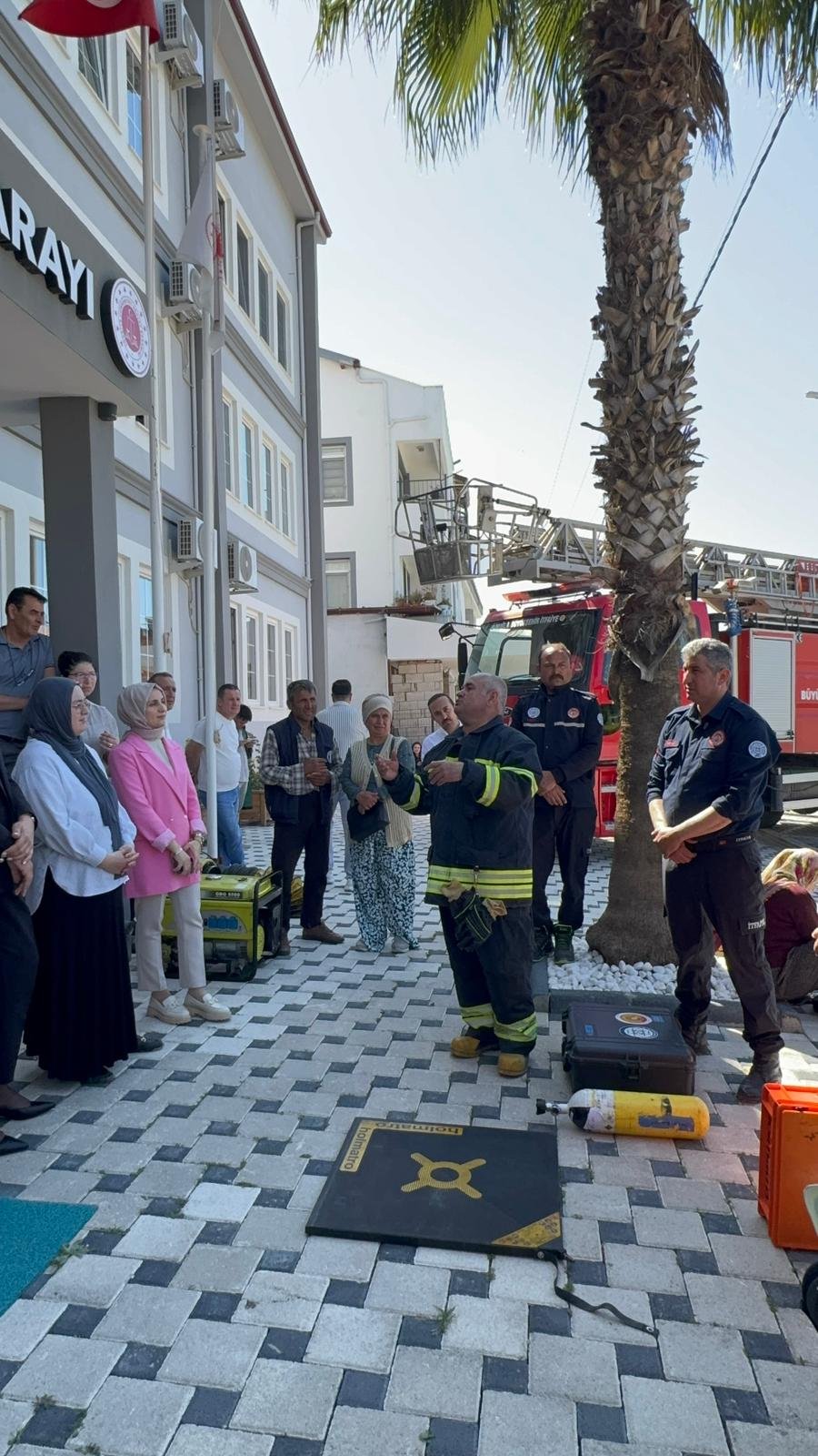Seydikemer Adliyesi’nde Yangın Ve Acil Müdahale Tatbikatı (3)