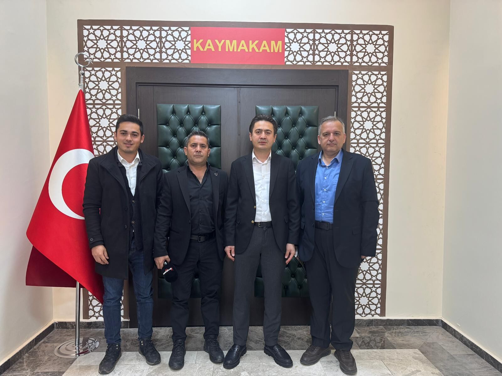 Seydi̇kemer Gazetesi̇ Ve Seydi̇kemer Tv Eki̇bi̇nden Kaymakam Di̇lekli̇’ye Zi̇yaret (3)