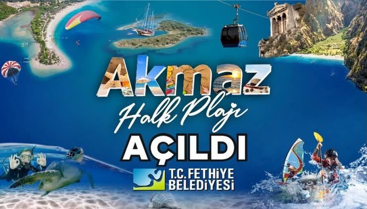 Akmaz Halk Plaji Hi̇zmete Açildi (1)-1