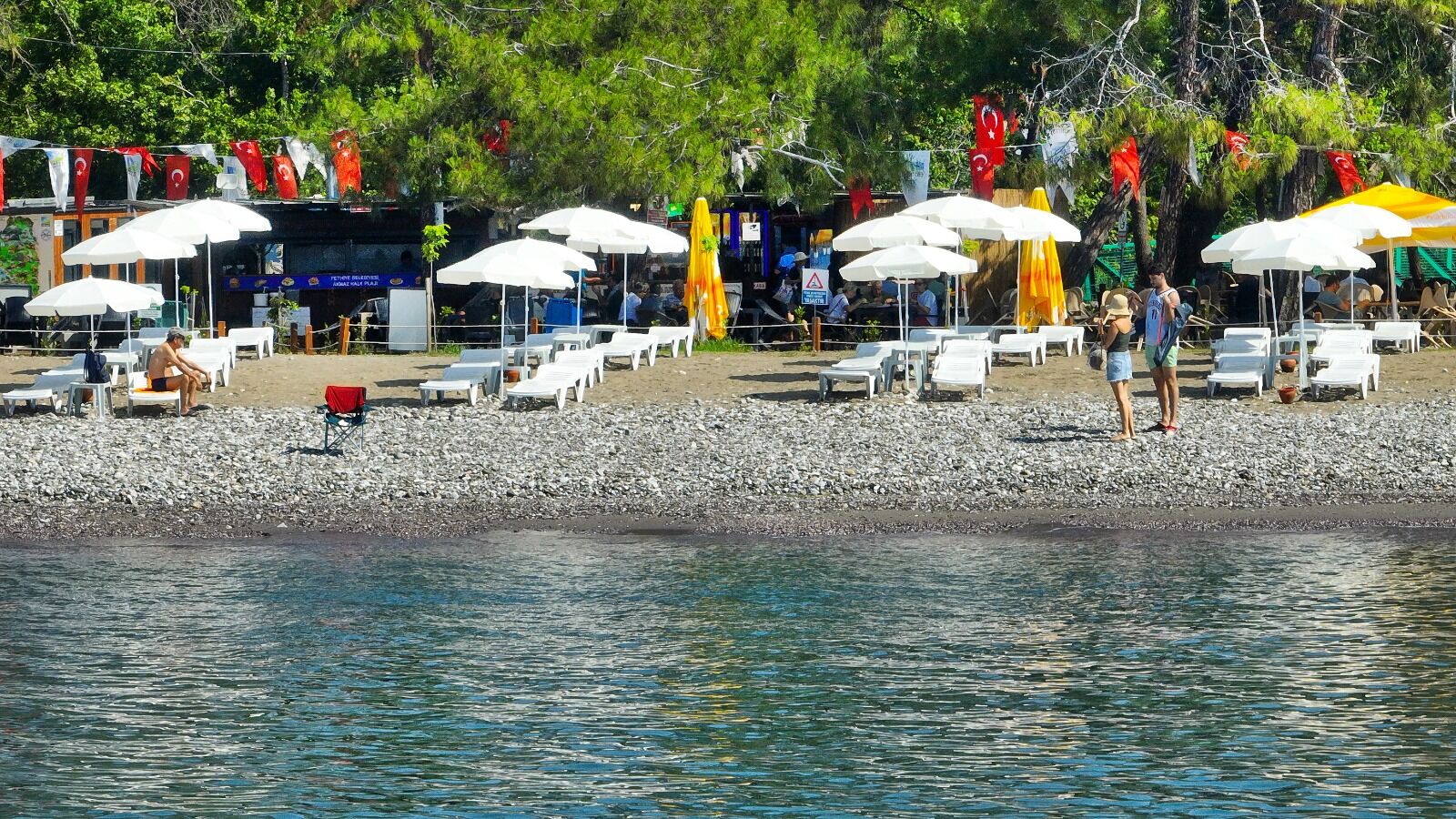 Akmaz Halk Plajı Hizmete Açıldı (1)
