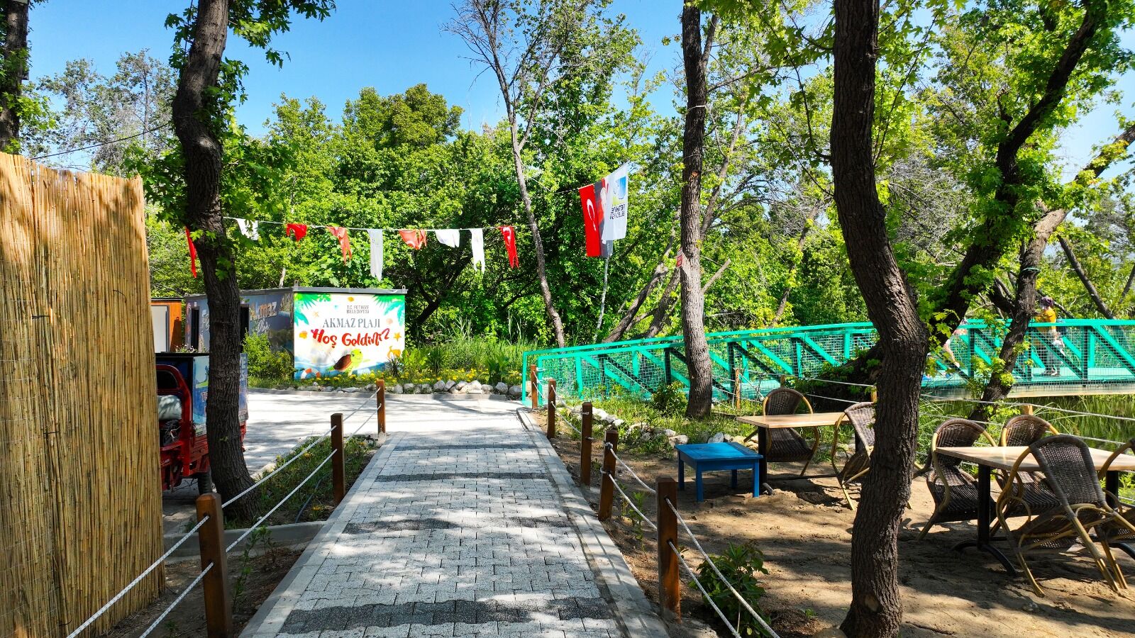 Akmaz Halk Plajı Hizmete Açıldı (5)