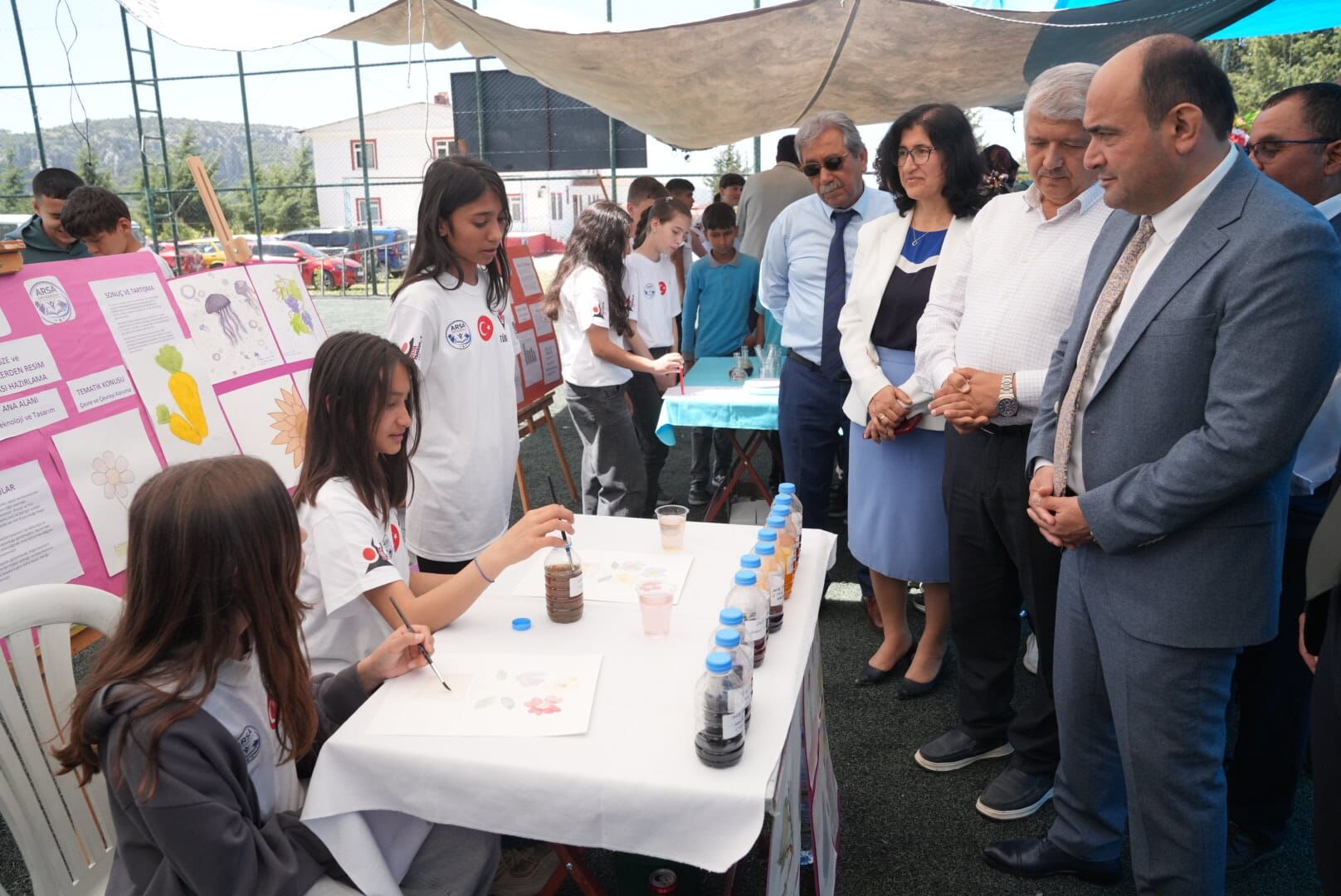 Arsa Ortaokulu’nda Tübi̇tak 4006 Bilim Fuarı Büyük İlgi Gördü (21)
