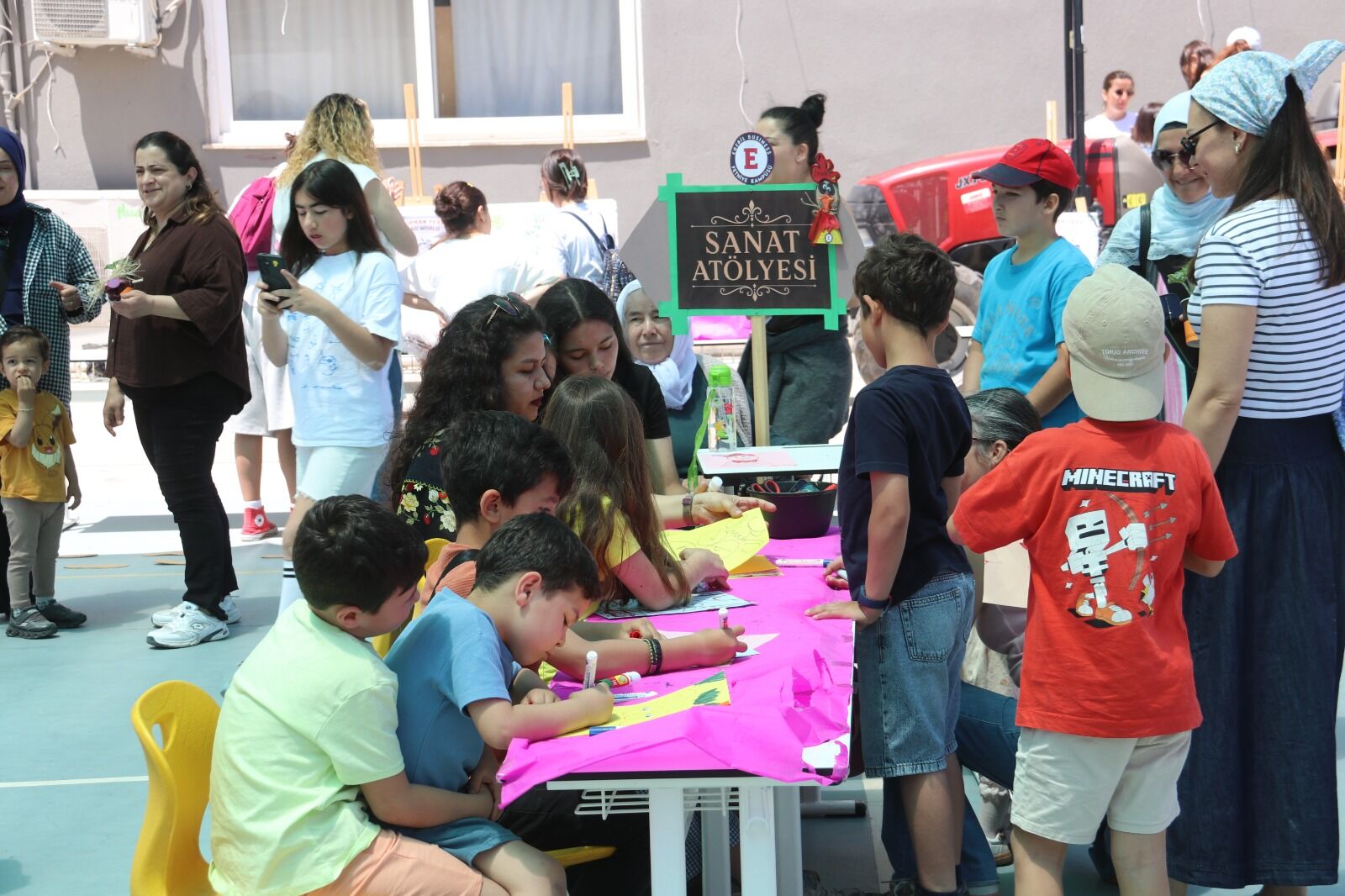 Egebil’de Çocuklar “Toprak Fest”Te Köy Yaşamını Deneyimledi (3)