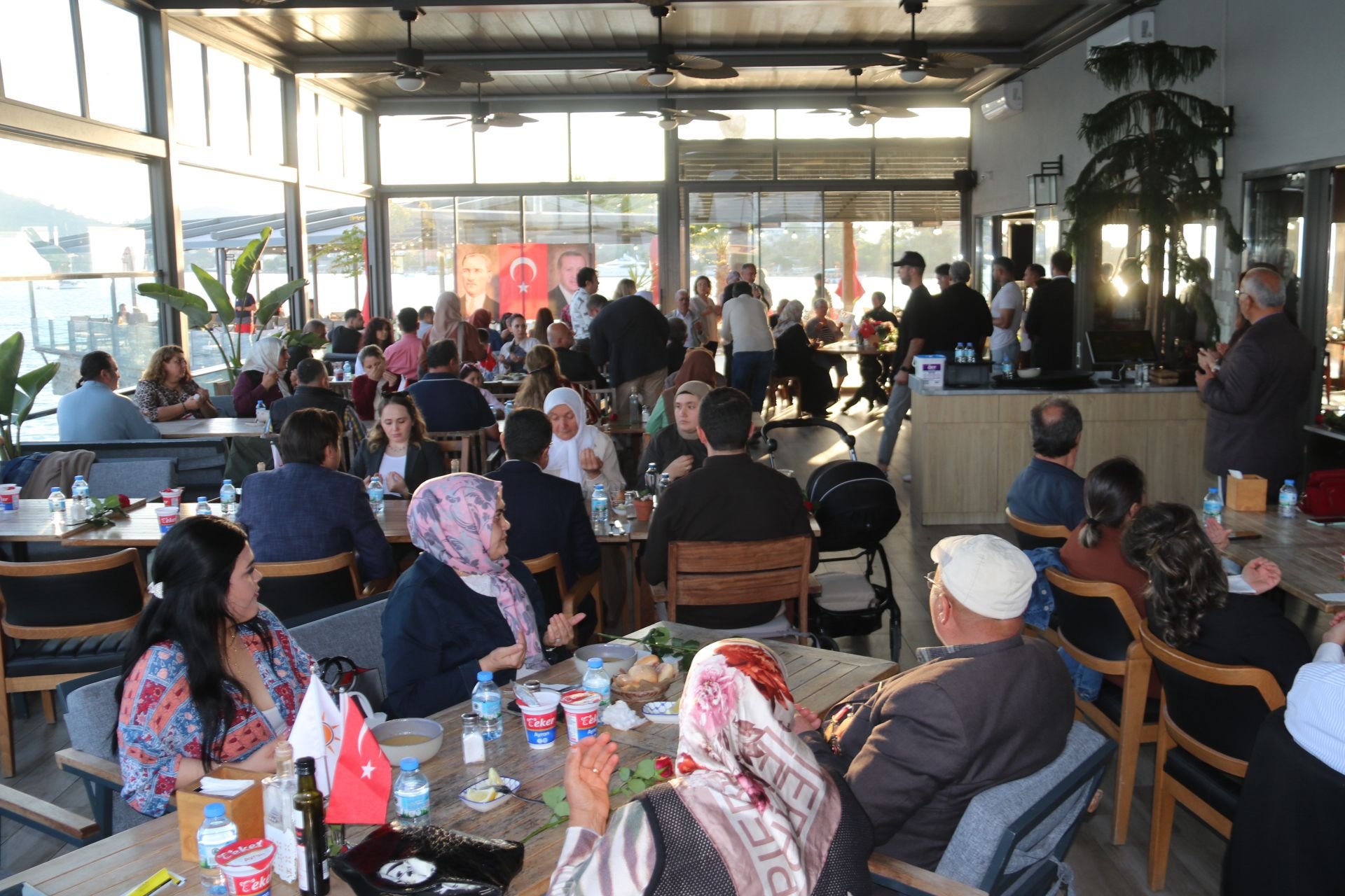 Fatma Betül Sayan Kaya, Fethi̇ye'de Şehi̇t Ai̇leleri̇ Ve Gazi̇lerle Bi̇r Araya Geldi̇ (10)-3
