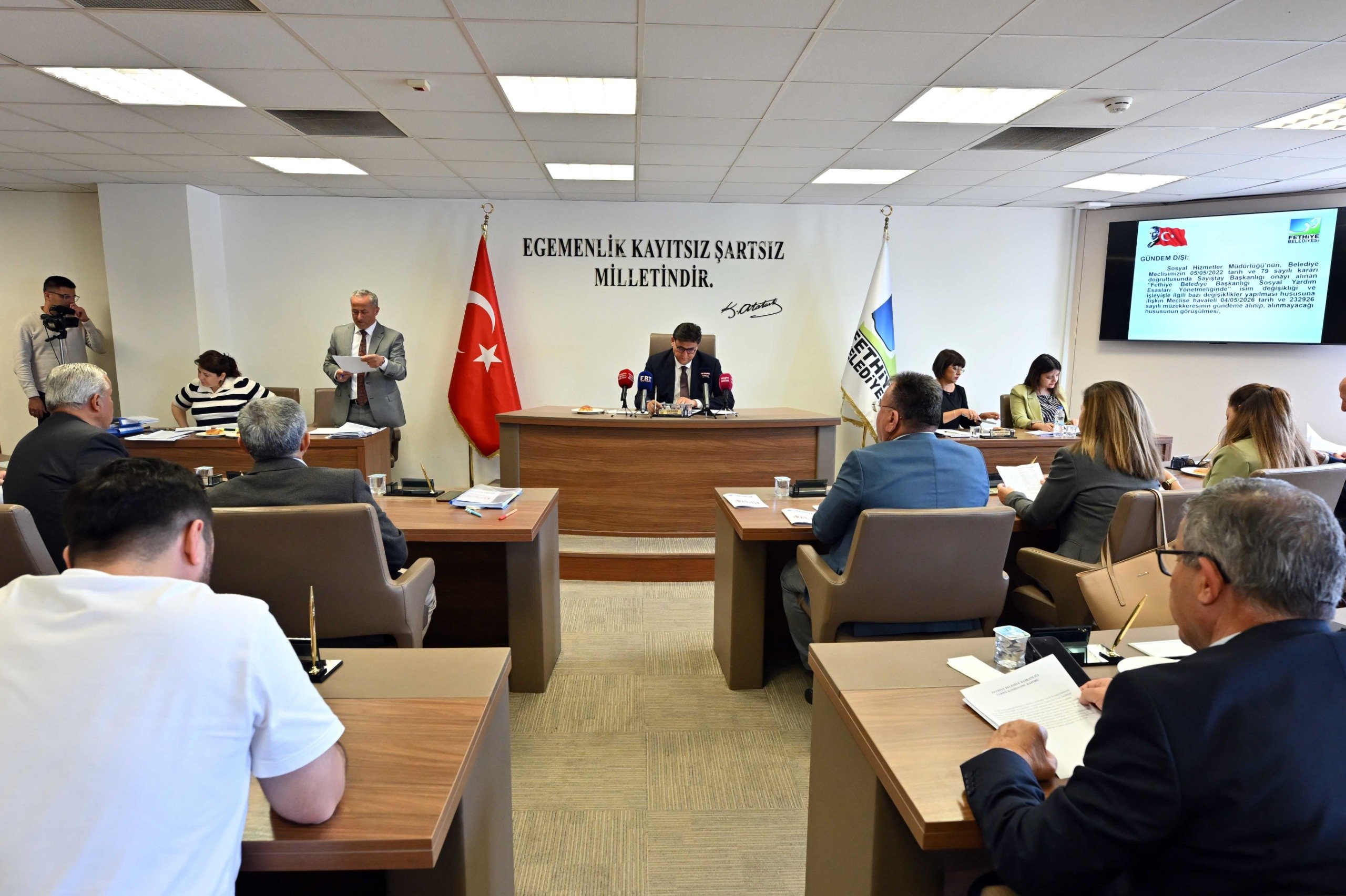 Fethi̇ye Beledi̇yesi̇ Aylik Olağan Mecli̇s Toplantisi Yapildi (4)