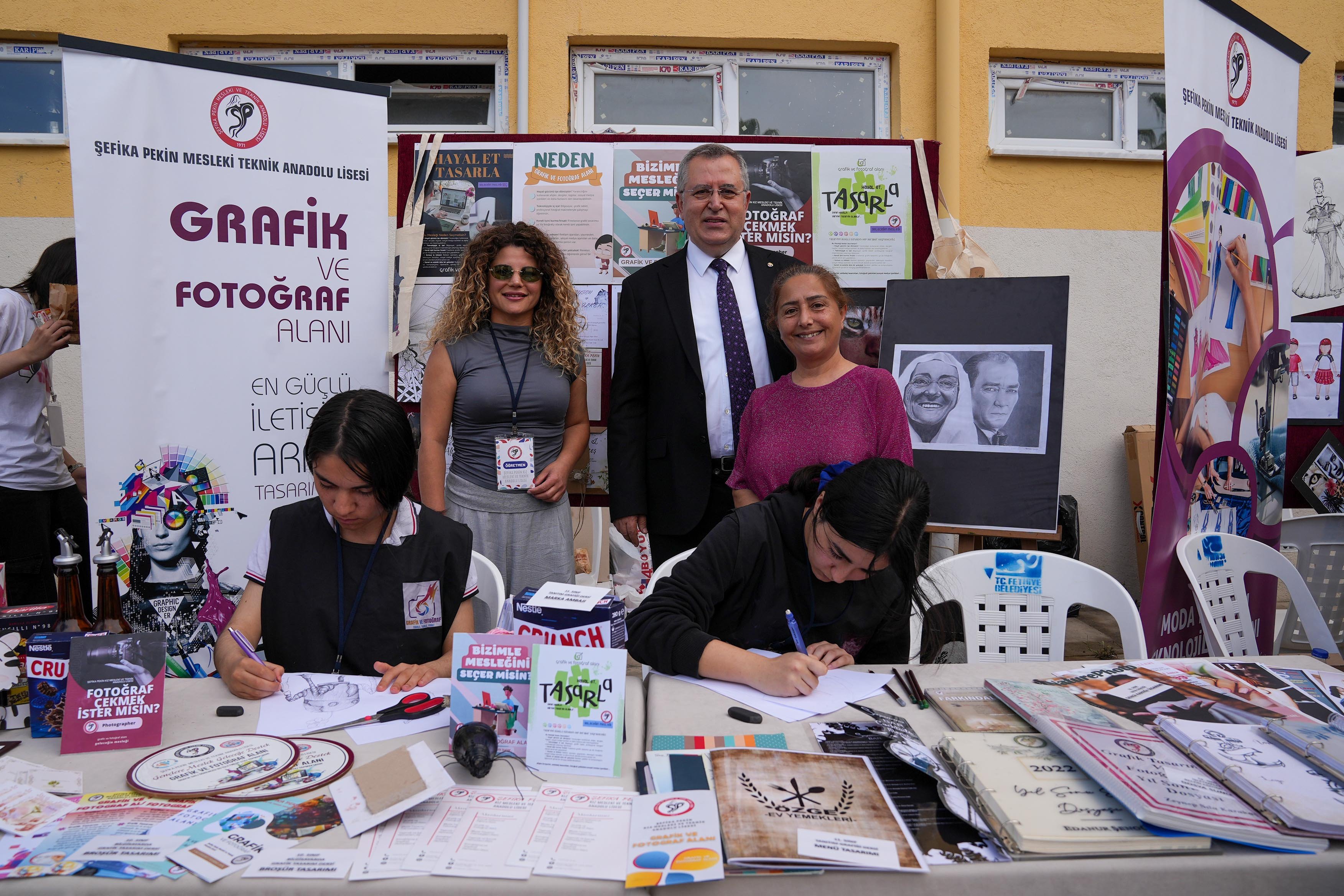 Fethi̇ye Mesleki̇ Eği̇ti̇m Fuari’nda Öğrenci̇ler Tarafindan Hazirlanan Proje Ve Ürünler Görücüye Çikti (12)