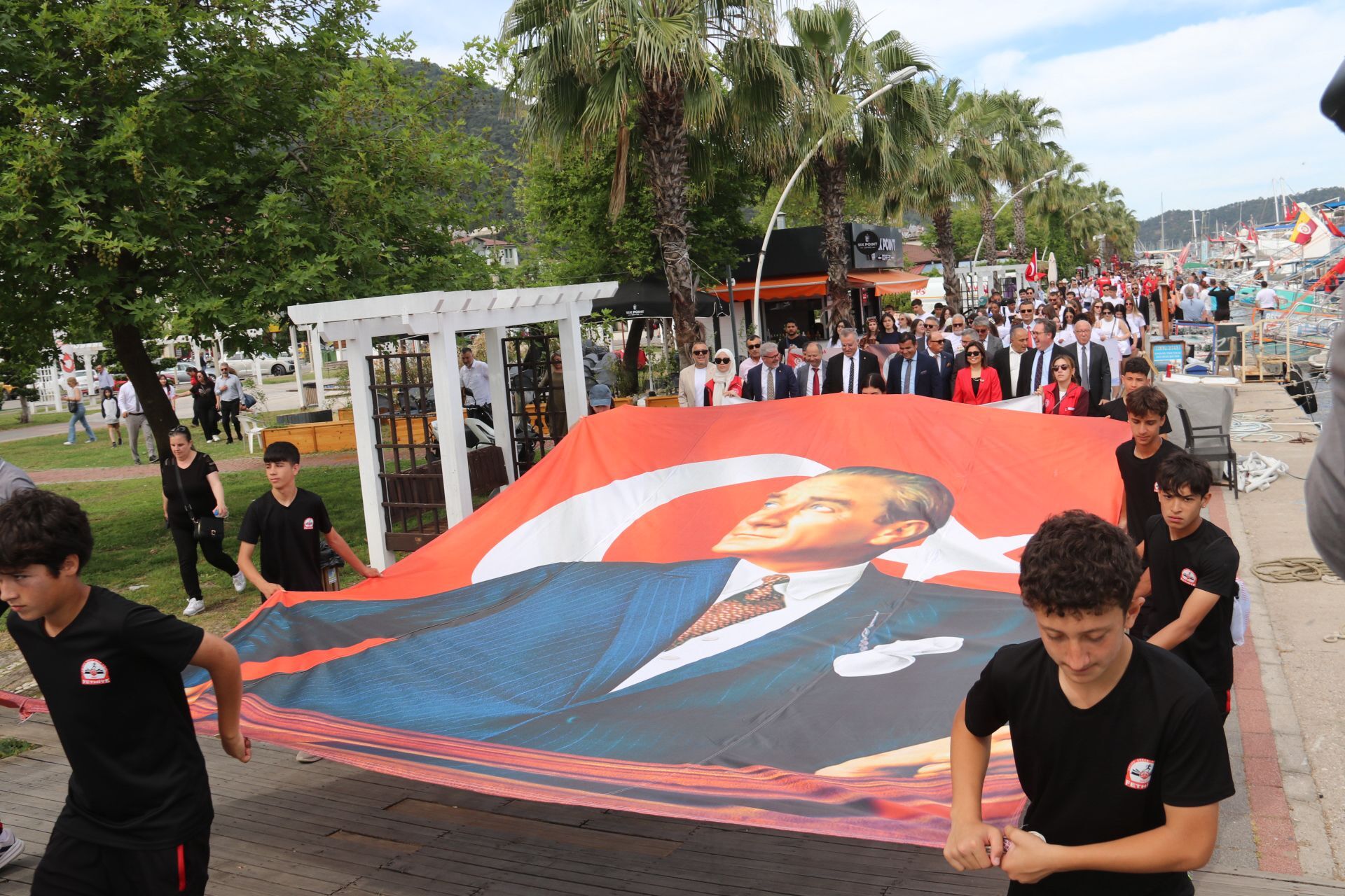 Fethiye’de 19 Mayıs Coşkusu Tören Ve Etkinliklerle Kutlandı (15)-1