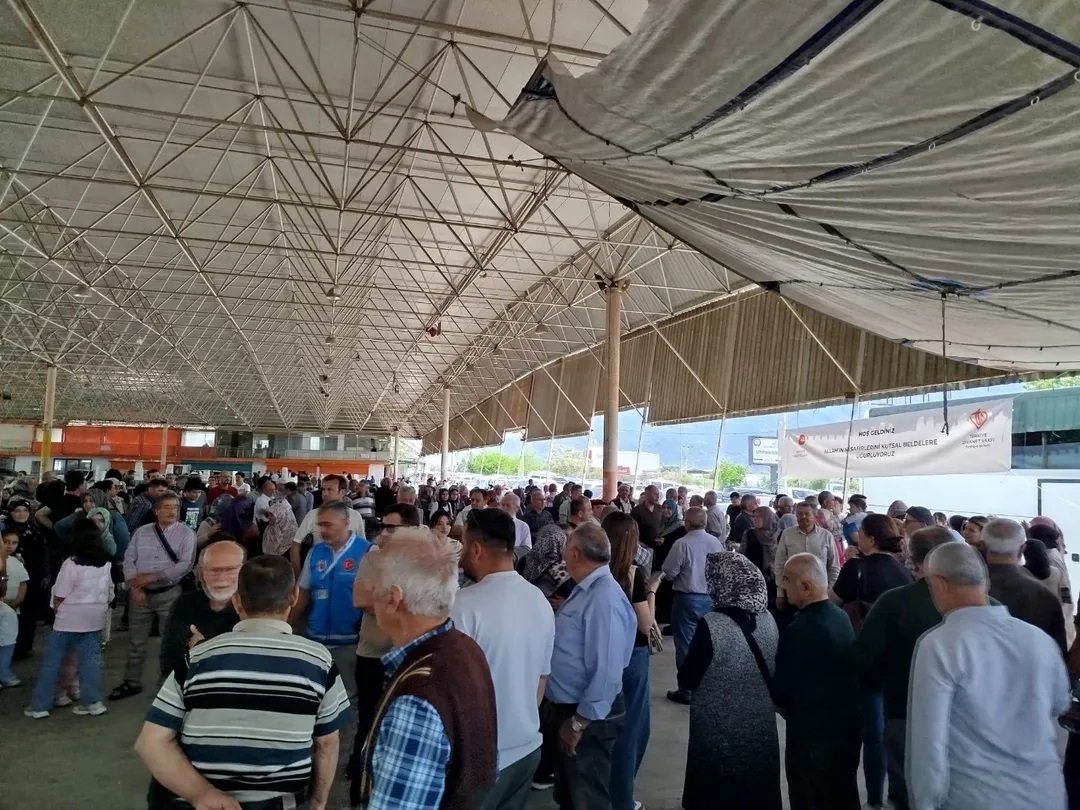 Fethi̇ye'de Haci Adaylari Dualarla Uğurlandi (3)