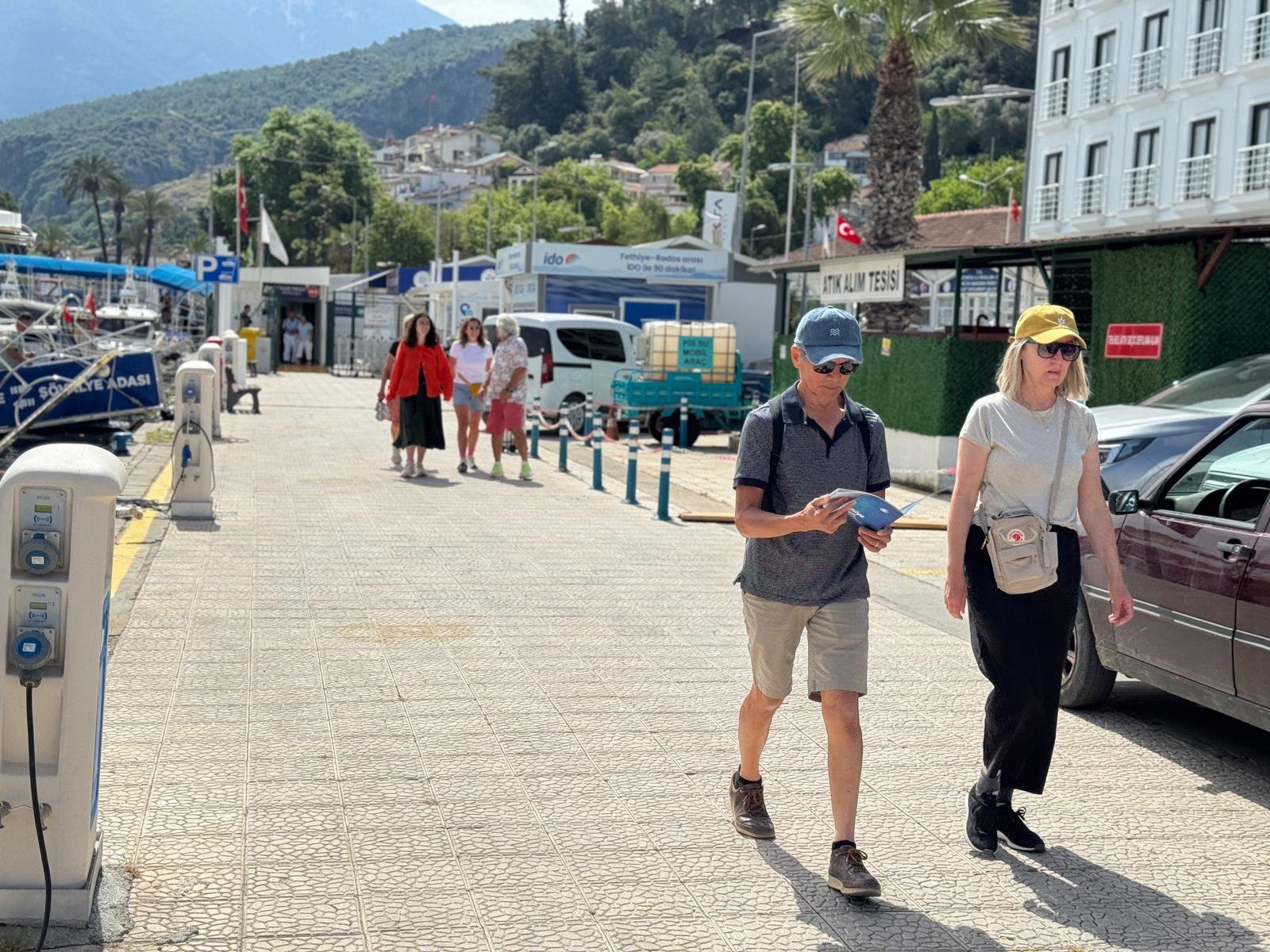 Fethiye’ye Sezonun İlk Kruvaziyer Gemisi Geldi (7)